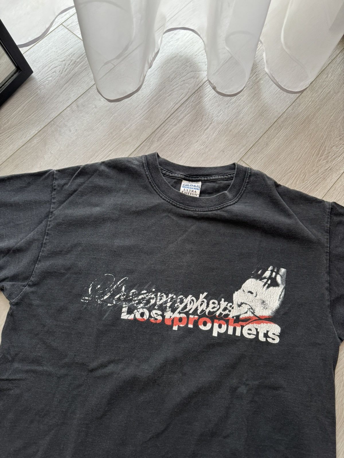 Band Tees Lostprophets Distressed Logo Band Tee – Black Rock Shirt Size US M / EU 48-50 / 2 - 2 Thumbnail