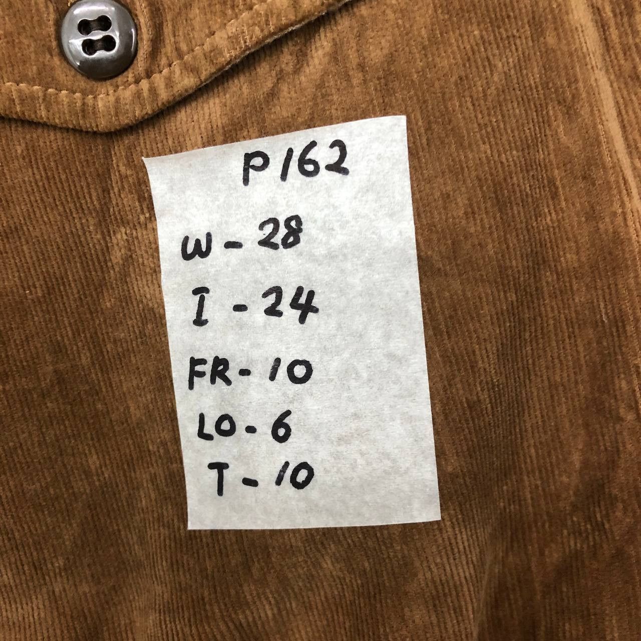 Japanese Brand P162 D.M.G JAPAN MADE CORDUROY SKINNY ANKLE PANTS Size US 28 / EU 44 - 7 Thumbnail