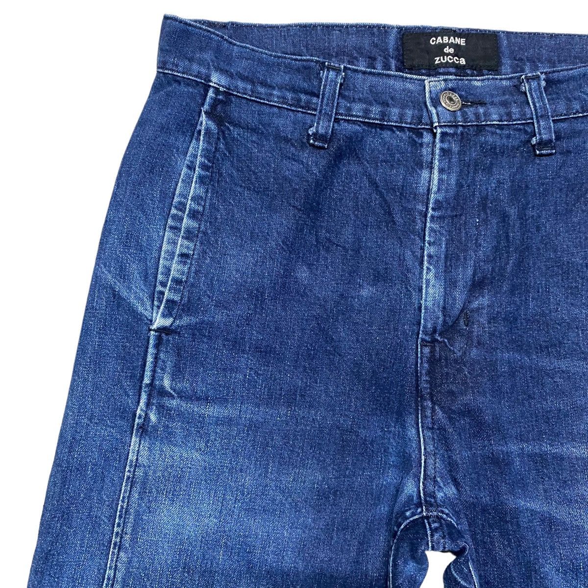 CABANE de ZUCCa Cabane De Zucca Denim Fatigue Pants Indigo Dye Size US 30 / EU 46 - 4 Thumbnail
