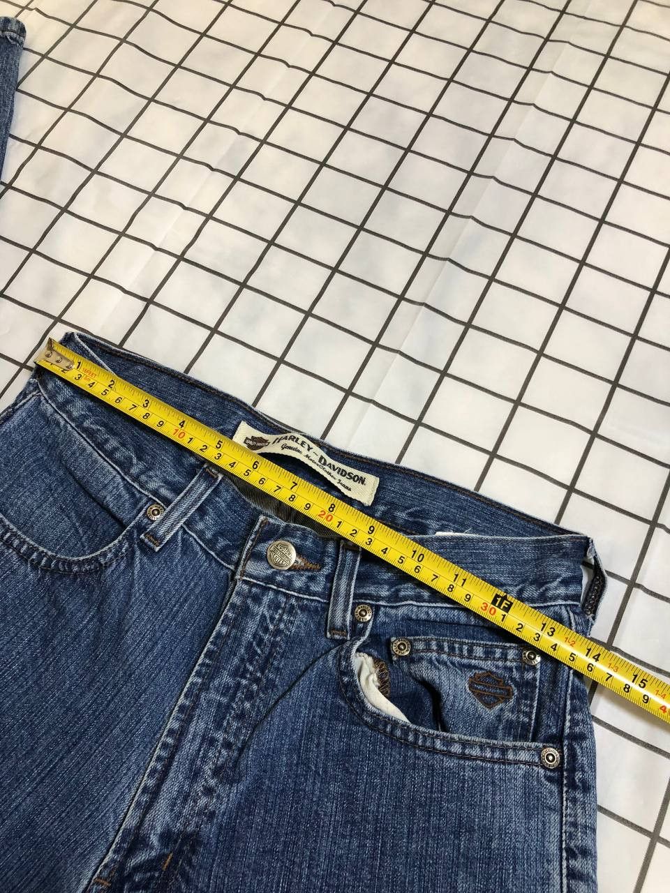 Harley Davidson Harley-Davidson Vintage Relaxed Leg Jeans Size US 28 / EU 44 - 11 Thumbnail
