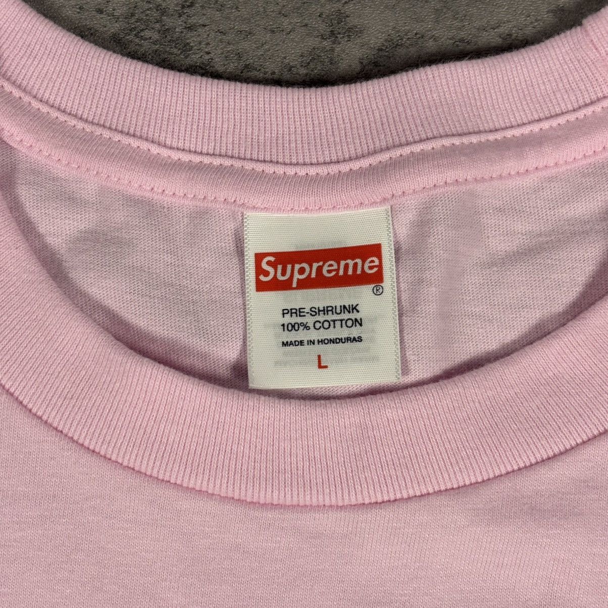 Supreme [NEW] SS26 Pink Arabic Box Logo Tee Size US L / EU 52-54 / 3 - 2 Thumbnail