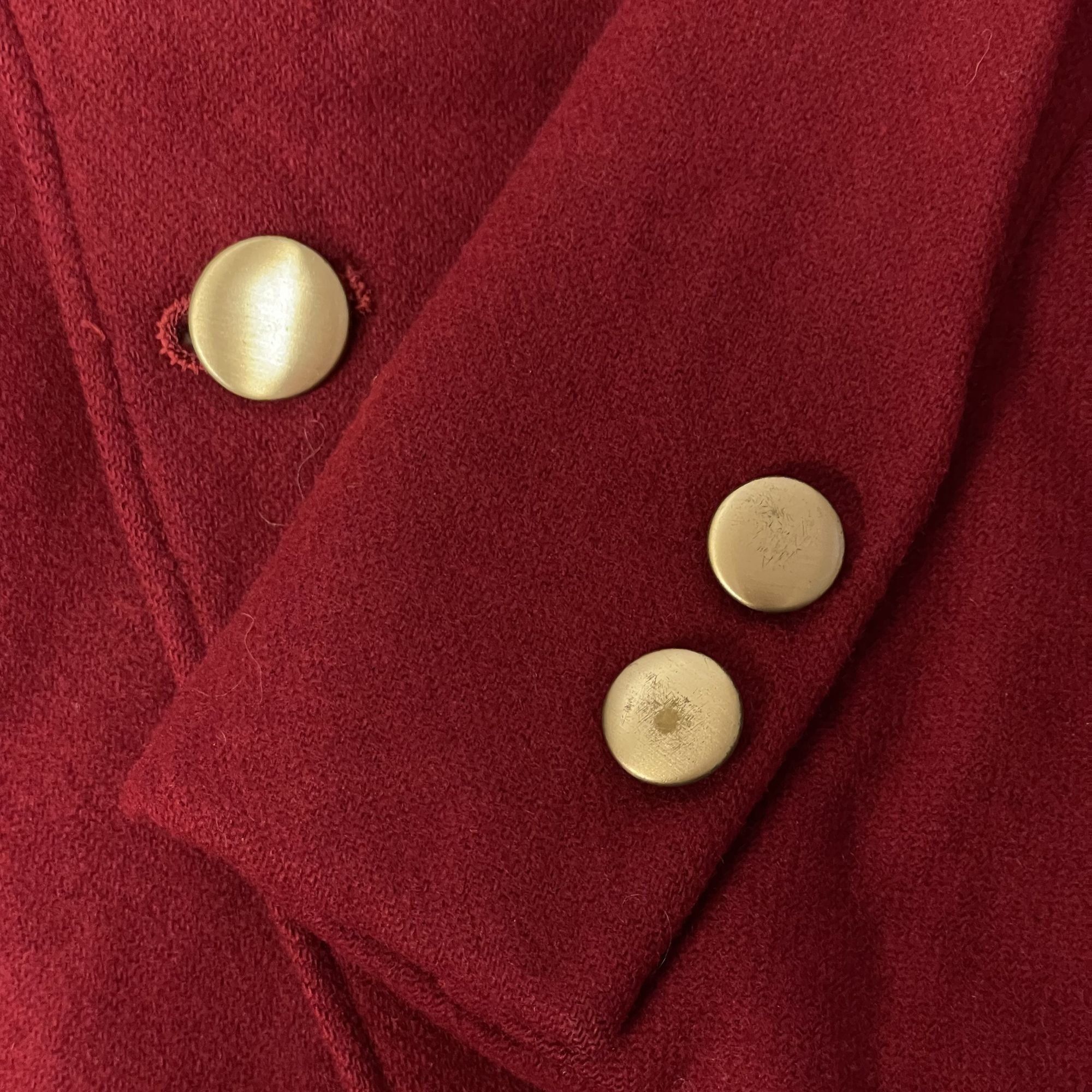 Other Vtg University Shop Metcalf's True RED Christmas Sport Coat Size 38S - 3 Thumbnail
