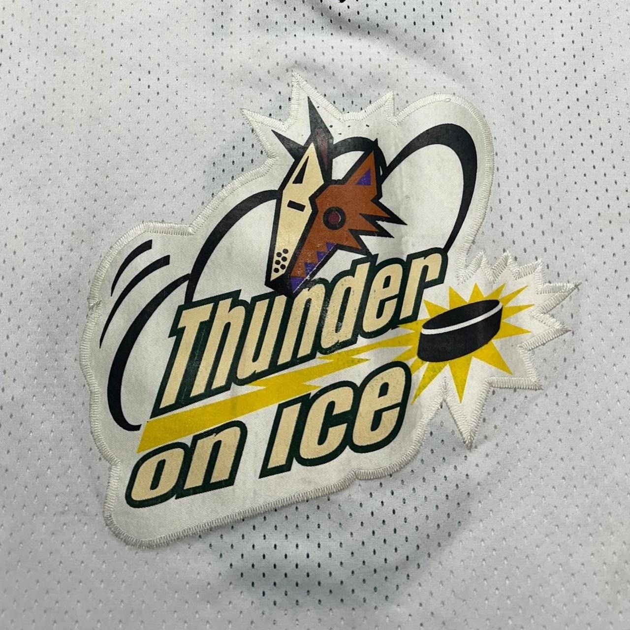 Ccm × NHL × Vintage Vintage Arizona Coyotes Thunder on Ice Hockey Jersey Size US XL / EU 56 / 4 - 3 Thumbnail