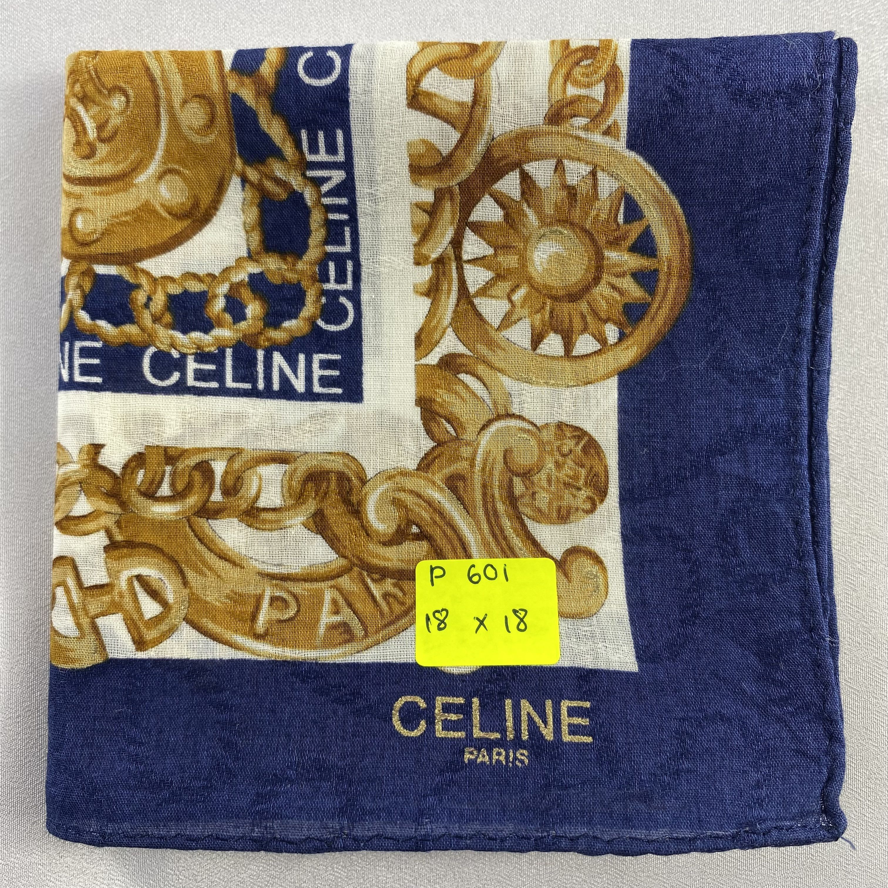 Celine × Vintage Celine Neckerchief / Bandana / Handkerchief-P601 Size ONE SIZE - 5 Thumbnail