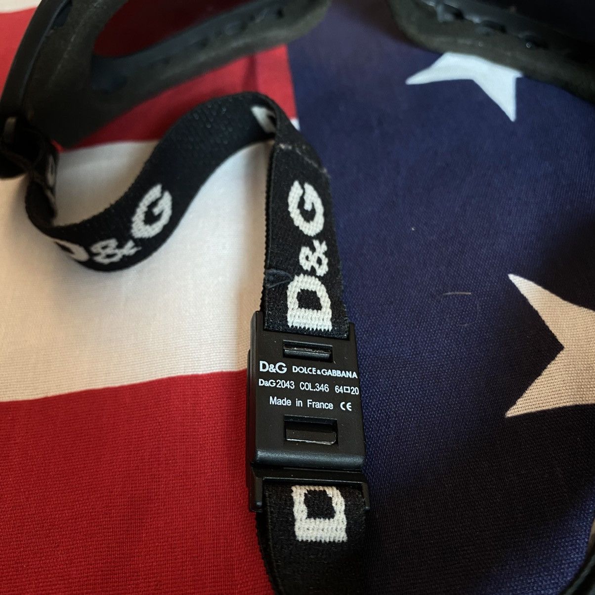 Dolce & Gabbana RARE Dolce&Gabbana 1990’s ski google sunglasses glasses logo Size ONE SIZE - 6 Thumbnail