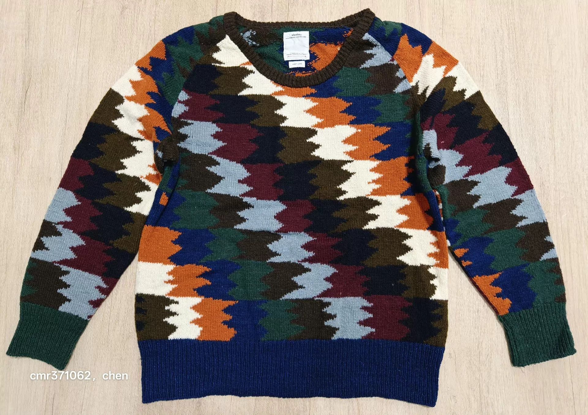 Visvim Visvim 18AW College Knit N.D Blanket Handmade Ltd Size US XL / EU 56 / 4 - 1 Thumbnail