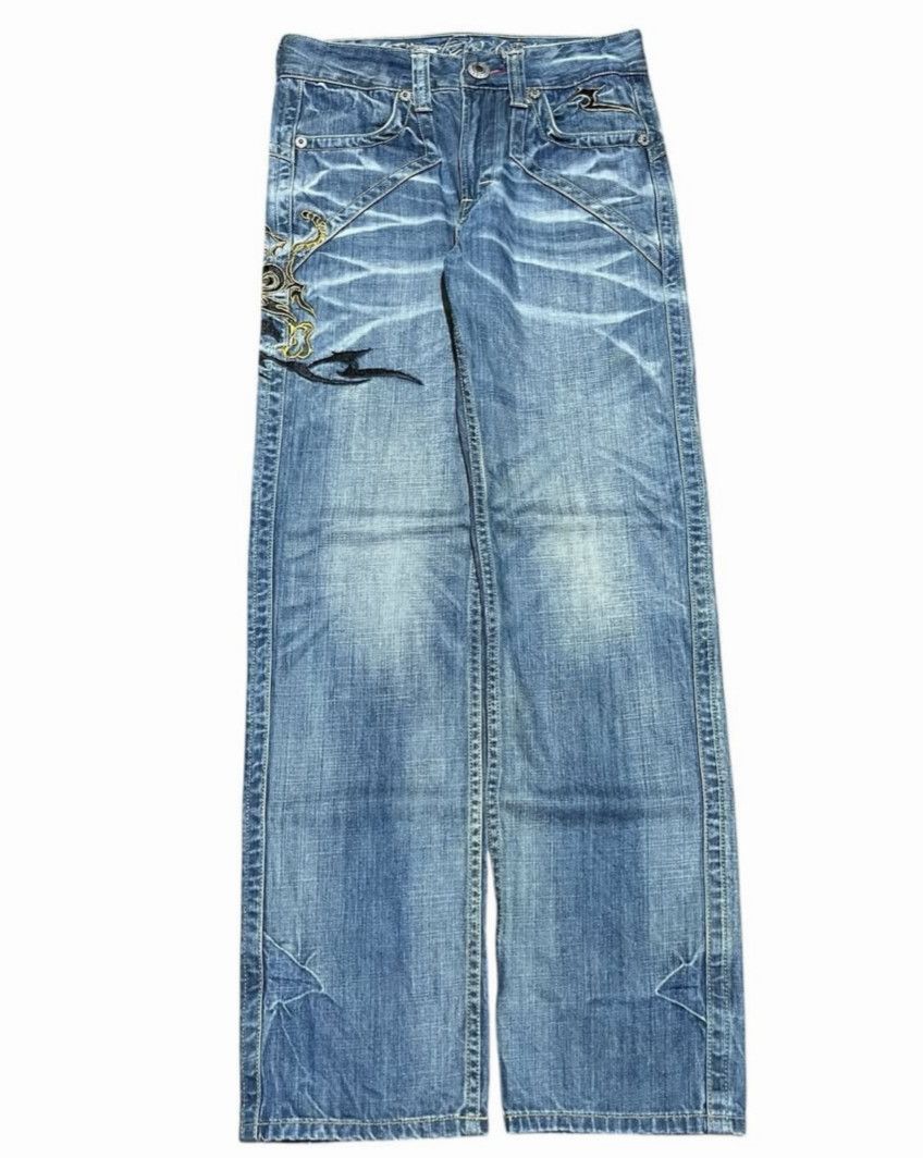 Beauty Beast × Hysteric Glamour Osaka japanese denim embroidery Size US 30 / EU 46 - 4 Thumbnail
