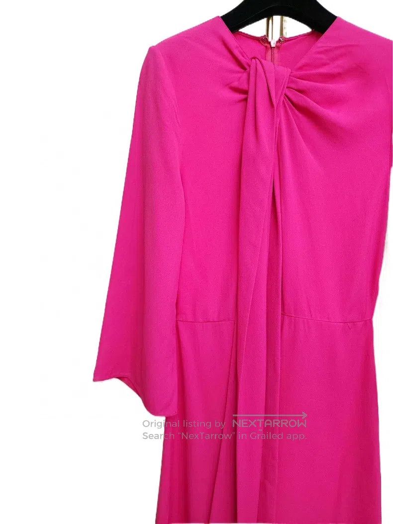 Valentino Valentino Rose red dress Size S / US 4 / IT 40 - 4 Thumbnail