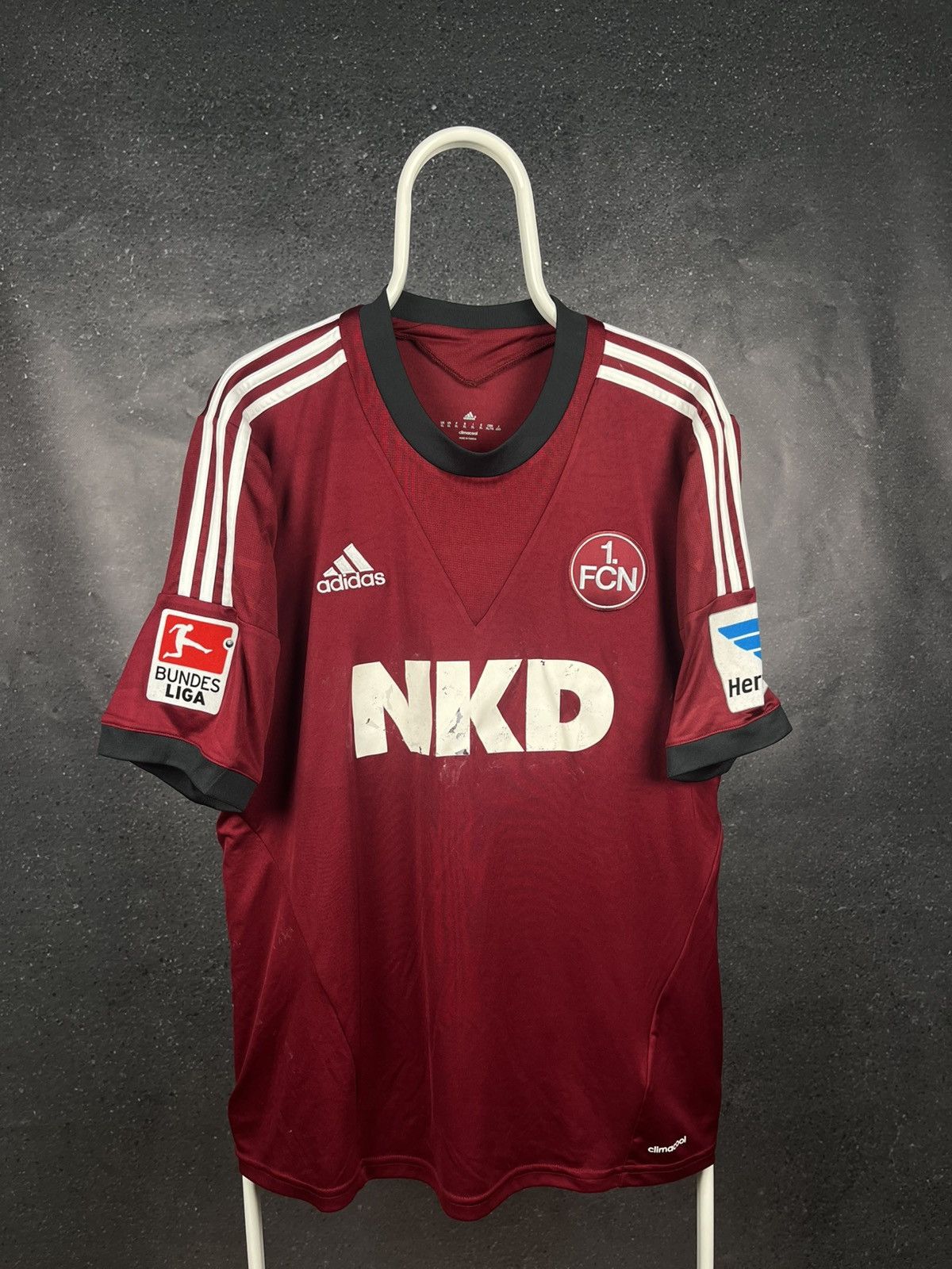 Adidas FC Nurnberg 2013 2014 Germany #10 soccer jersey adidas Size US XL / EU 56 / 4 - 1 Thumbnail