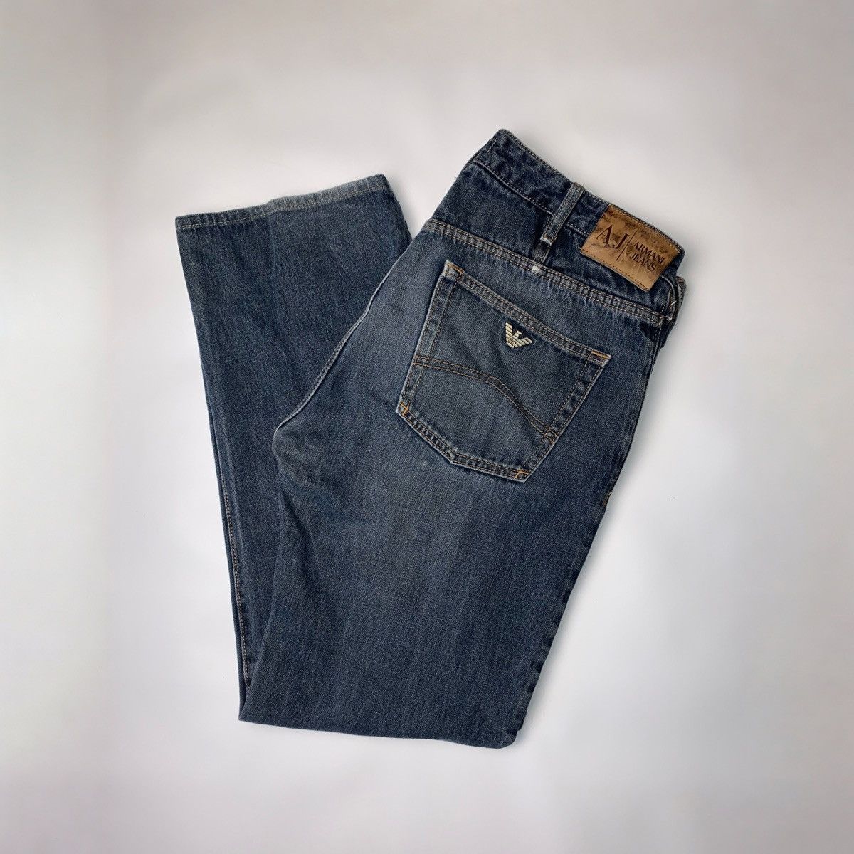 Armani × Vintage Armani Jeans Vintage Denim Size US 34 / EU 50 - 3 Thumbnail