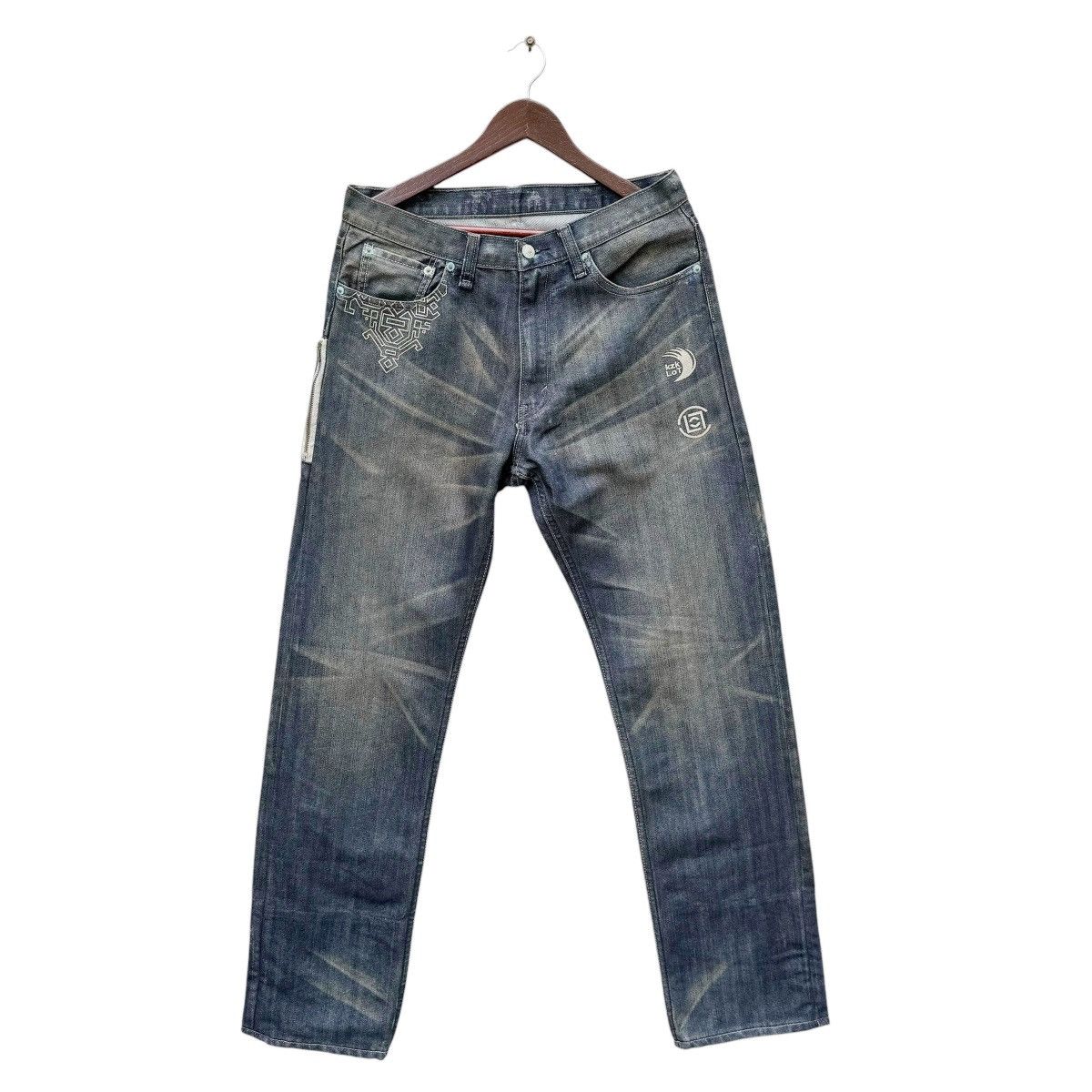 CLOT × Levi's Rare Selvedge Levis Clot Kazuki Jeans Size US 34 / EU 50 - 1 Thumbnail