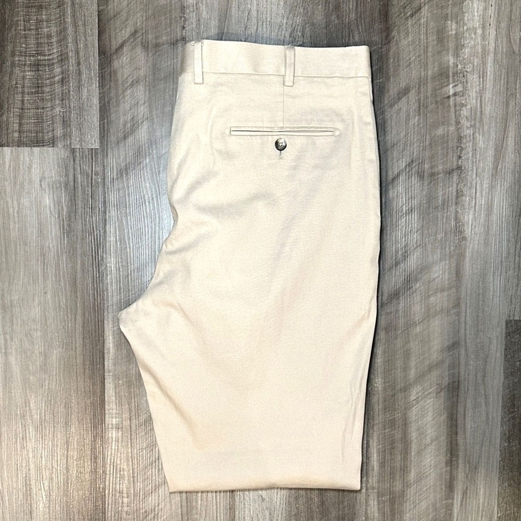 Rodd & Gunn Rodd & Gunn Finchley Chino Pants - 38 Regular Tan Mens Chino 38 Inseam 30 Size US 38 / EU 54 - 2 Thumbnail