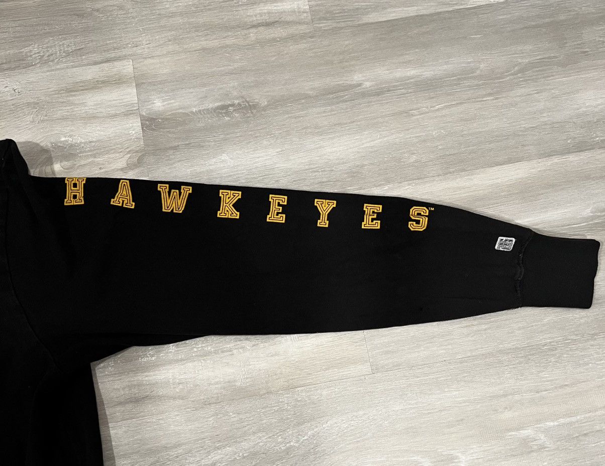 Vintage American College Iowa Black Long-sleeve T-Shirt Size US L / EU 52-54 / 3 - 6 Thumbnail