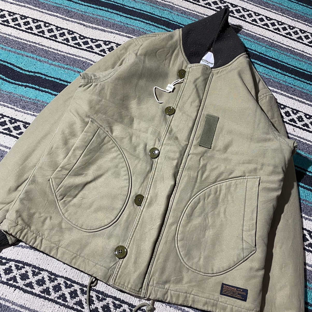 Japanese Brand Espionage Raymond 1st Deck Jacket Olive Size US M / EU 48-50 / 2 - 2 Thumbnail