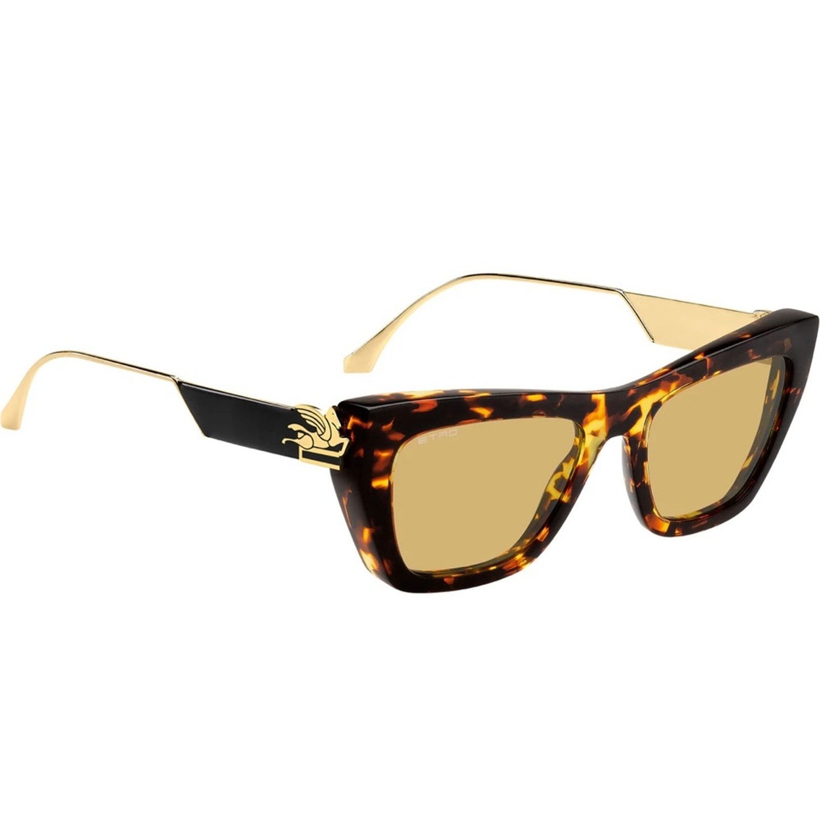 Etro New! Etro ETRO0028/S 0086HO Havana Cat-Eye Sunglasses Size ONE SIZE - 4 Thumbnail