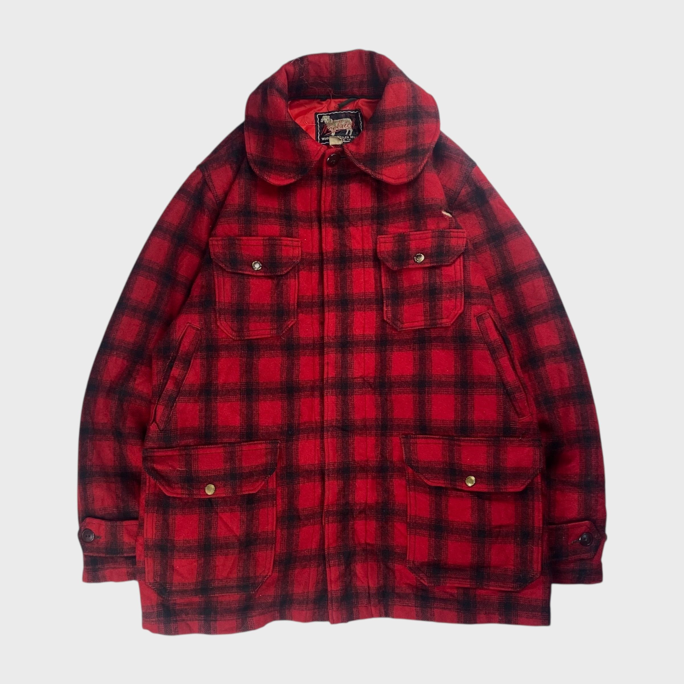 Vintage Woolrich 50s Jacket Black Size L Size US L / EU 52-54 / 3 - 1 Thumbnail