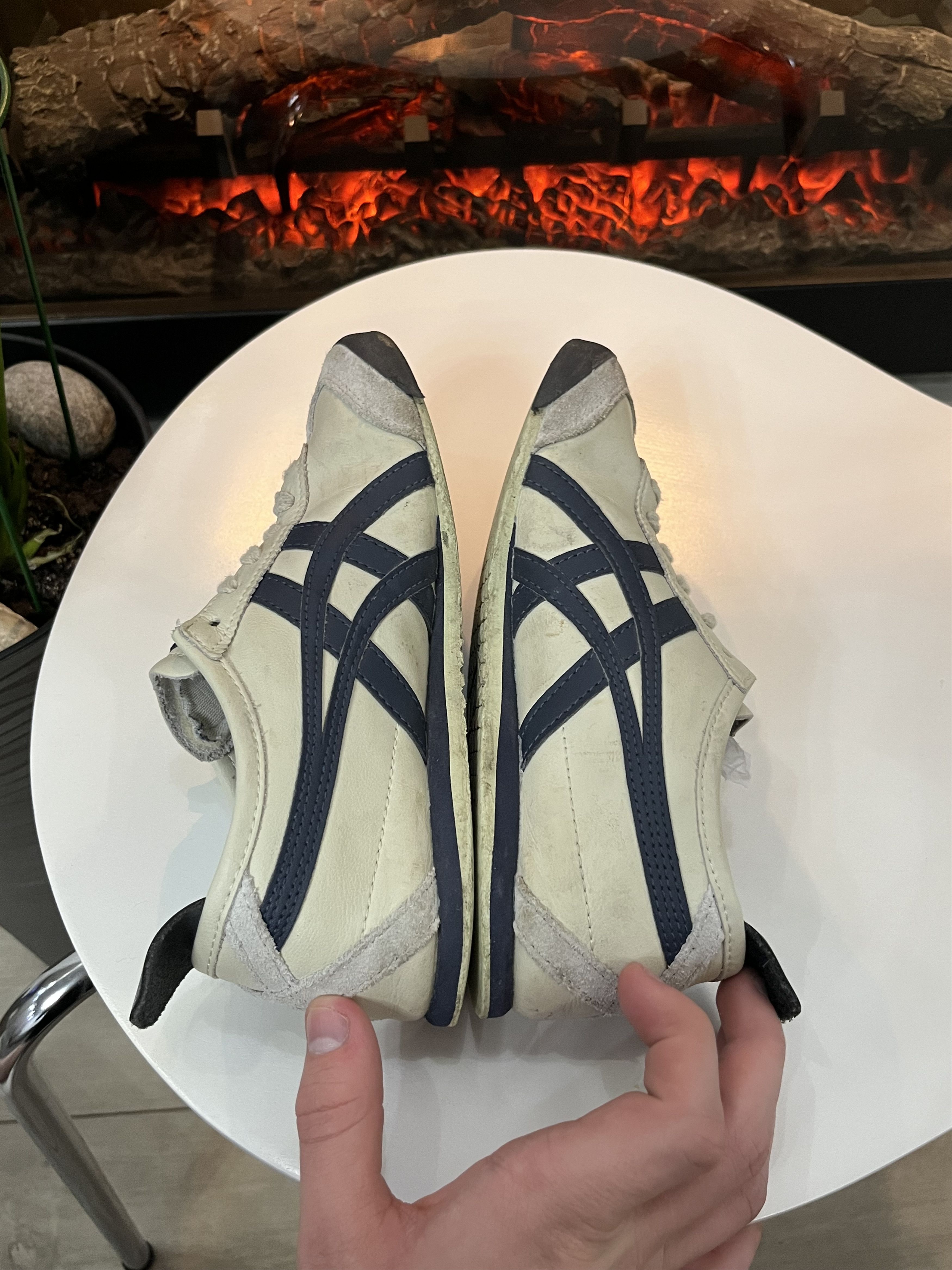 Asics 🔥00'ONITSUKA TIGER ASICS MEXICO 66 VINTAGE LEATHER SNEAKERS Size US 7 / IT 37 - 10 Thumbnail