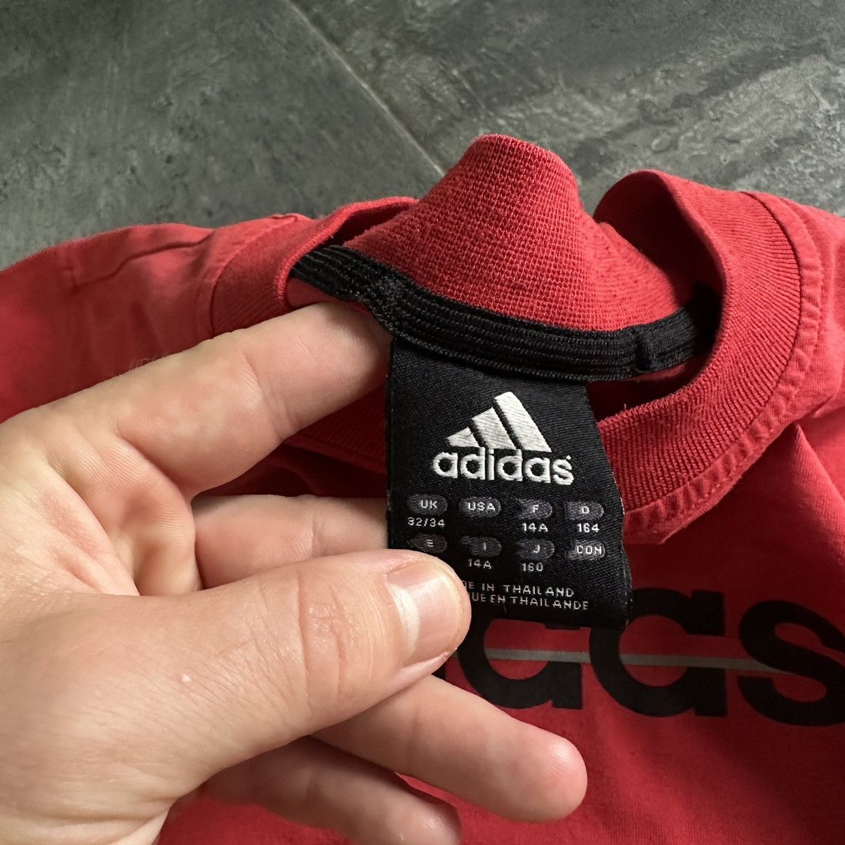 Adidas Vintage Adidas T-shirts Big Logo Y2K Style USA 00s Size US S / EU 44-46 / 1 - 10 Thumbnail