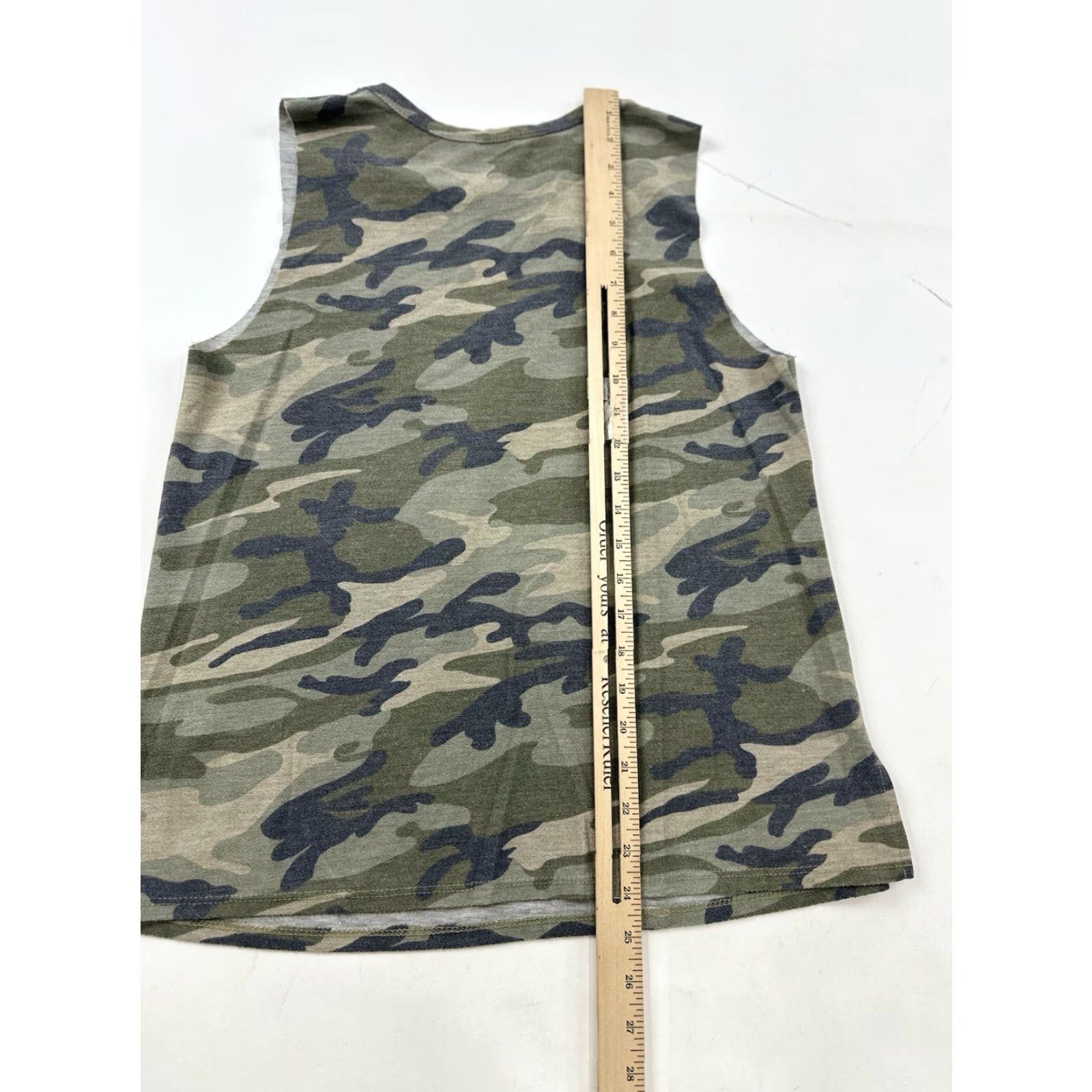 Anthropologie Anthropologie Jodifl Blouse Women M Green Sleeveless Camouflage Tank Top Shirt Size M / US 6-8 / IT 42-44 - 5 Thumbnail