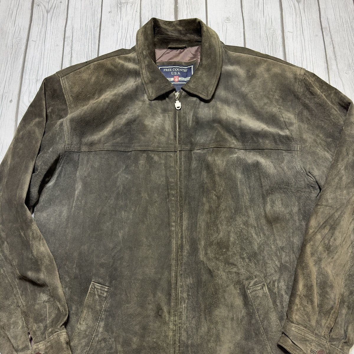 Free Country × Vintage Vintage suede jacket Size US M / EU 48-50 / 2 - 3 Thumbnail