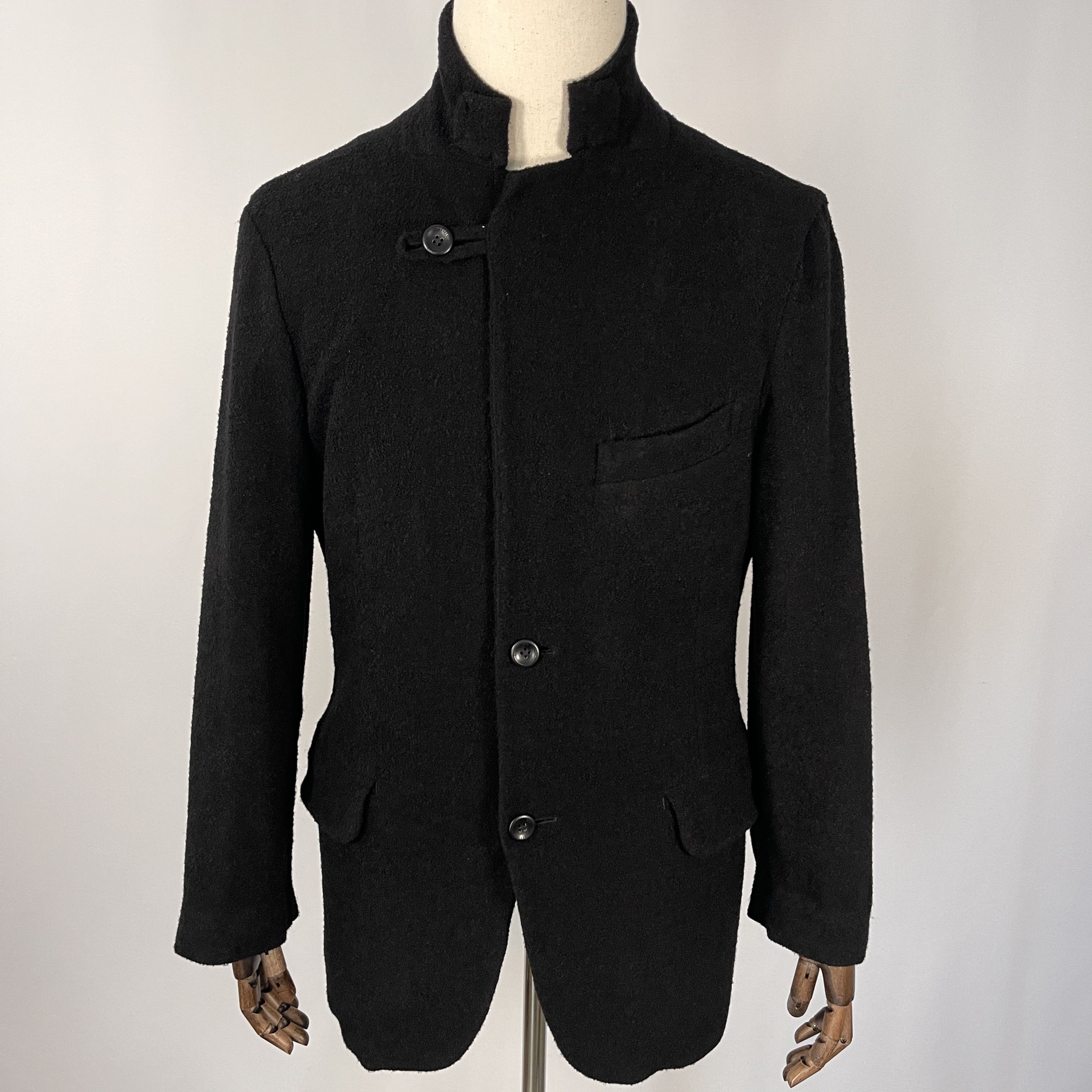 hannes roether HANNES ROETHER Black Man's Jacket size S Size S / US 4 / IT 40 - 1 Thumbnail
