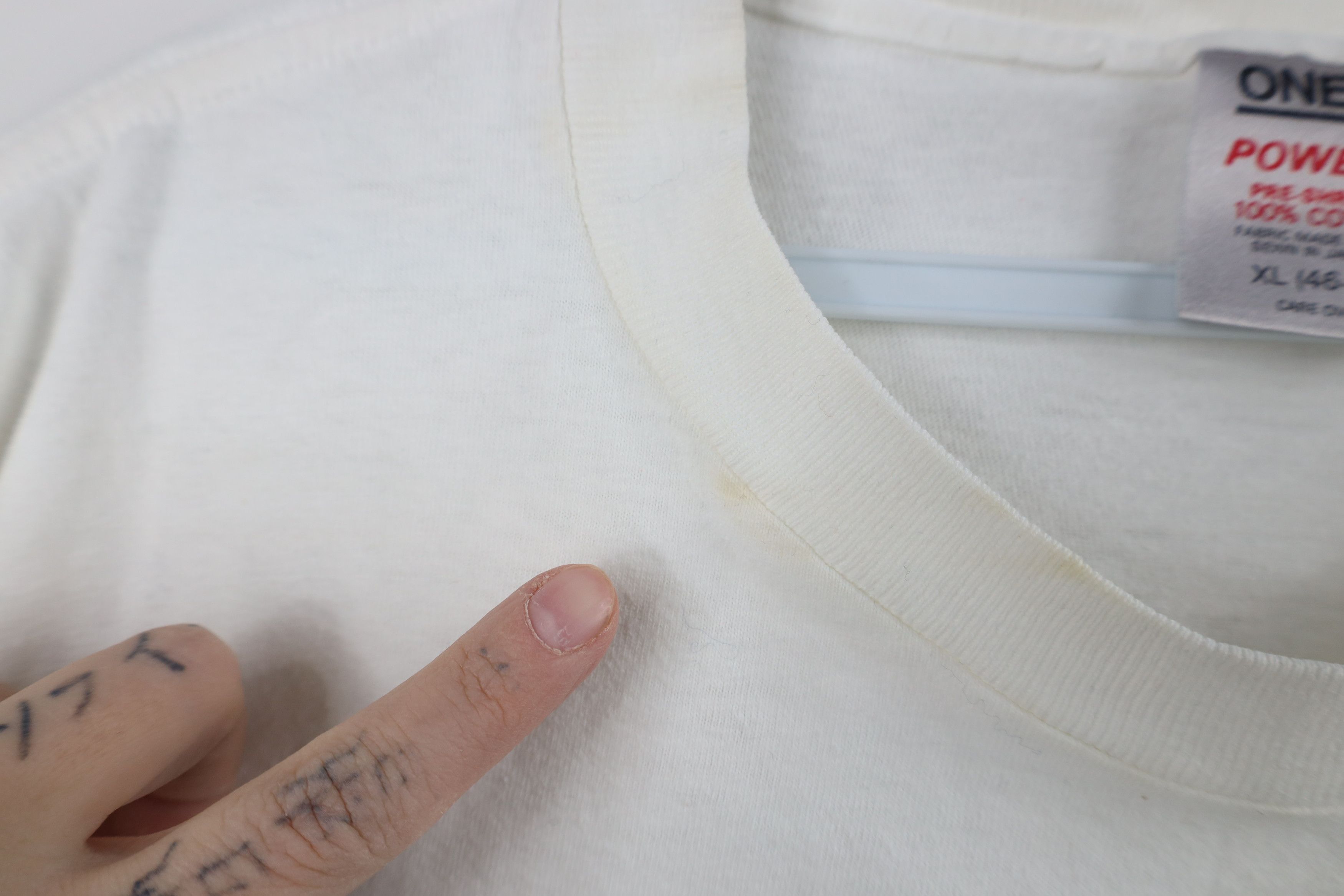 Vintage Vintage 90s Home Videos Short Sleeve T-Shirt White USA Size US XL / EU 56 / 4 - 6 Thumbnail