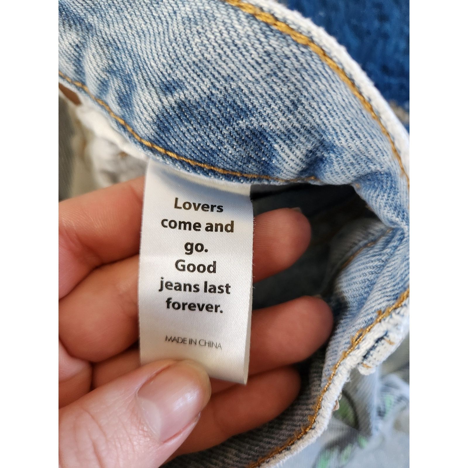 Pacsun PacSun Women's Butterfly Dad Jeans -25 Size 25" / US 0 / IT 36 - 6 Thumbnail
