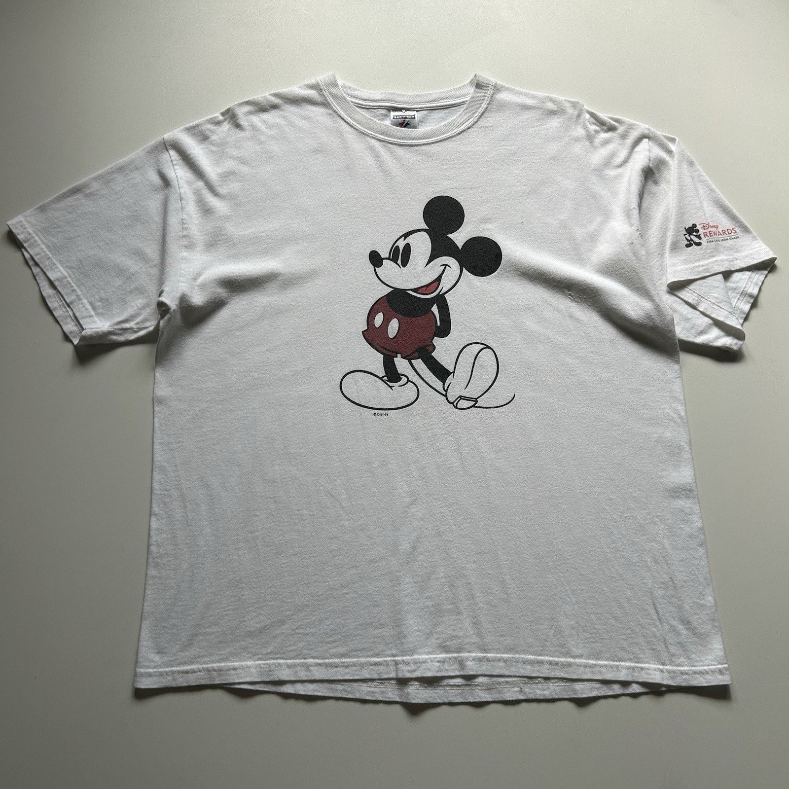 Vintage Mickey Mouse T-Shirt Size XL Y2K Disney Jerzees Rare