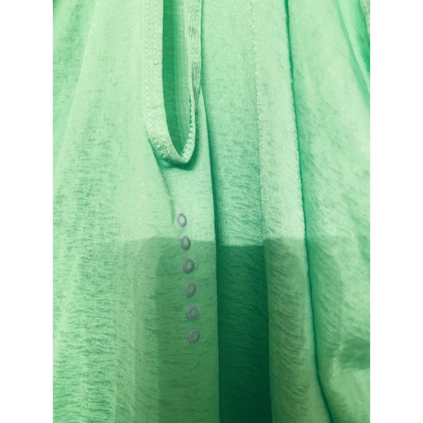 Nike Nike Dri-Fit Women's Racer Strappy Breeze Lightweight Tank Green M Shirt Women Sleeveless Activewear Size ONE SIZE - 7 Thumbnail