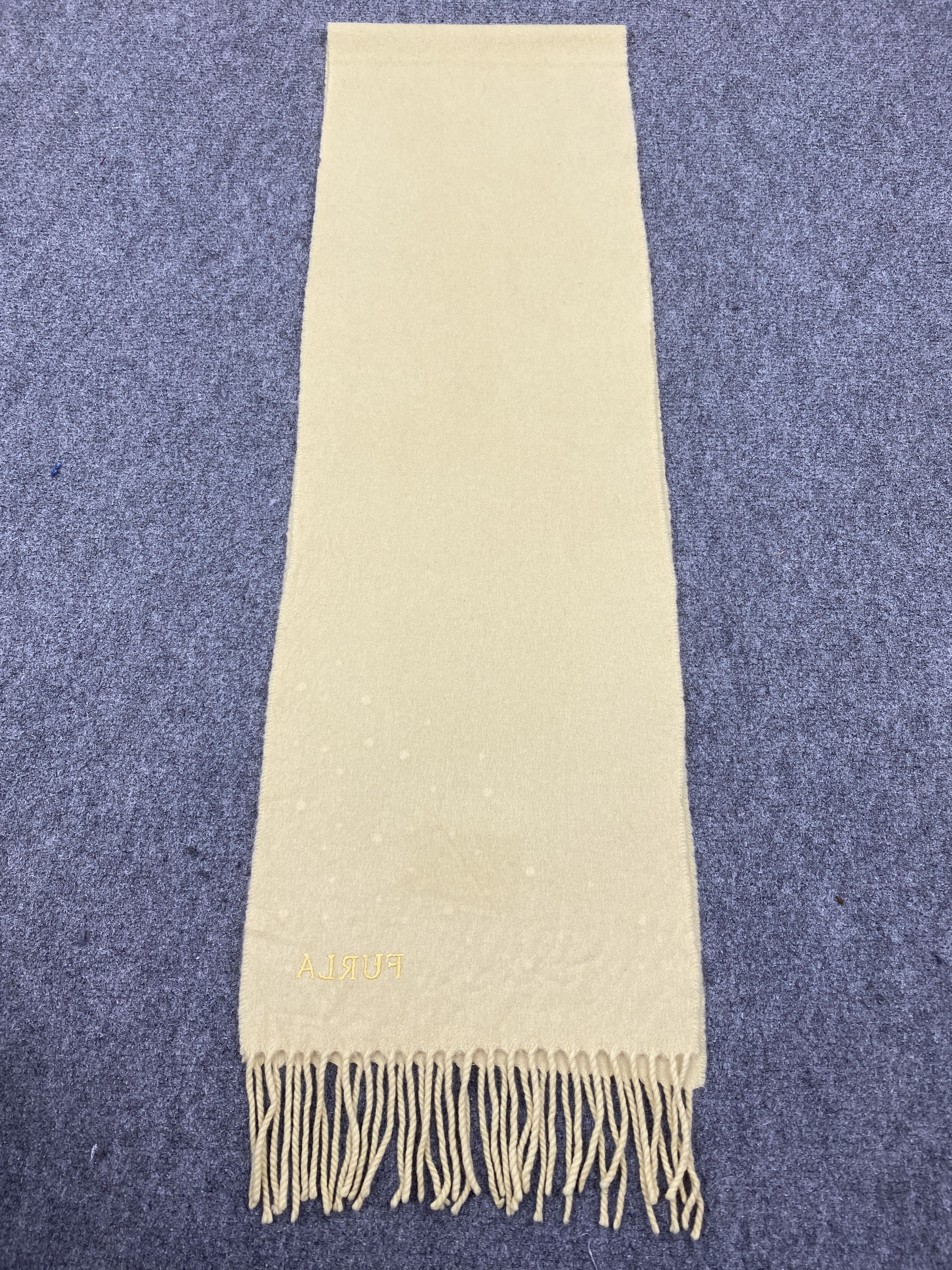 Furla Vintage Furla Scarf / Muffler Neckwear SC0089 Size ONE SIZE - 4 Thumbnail
