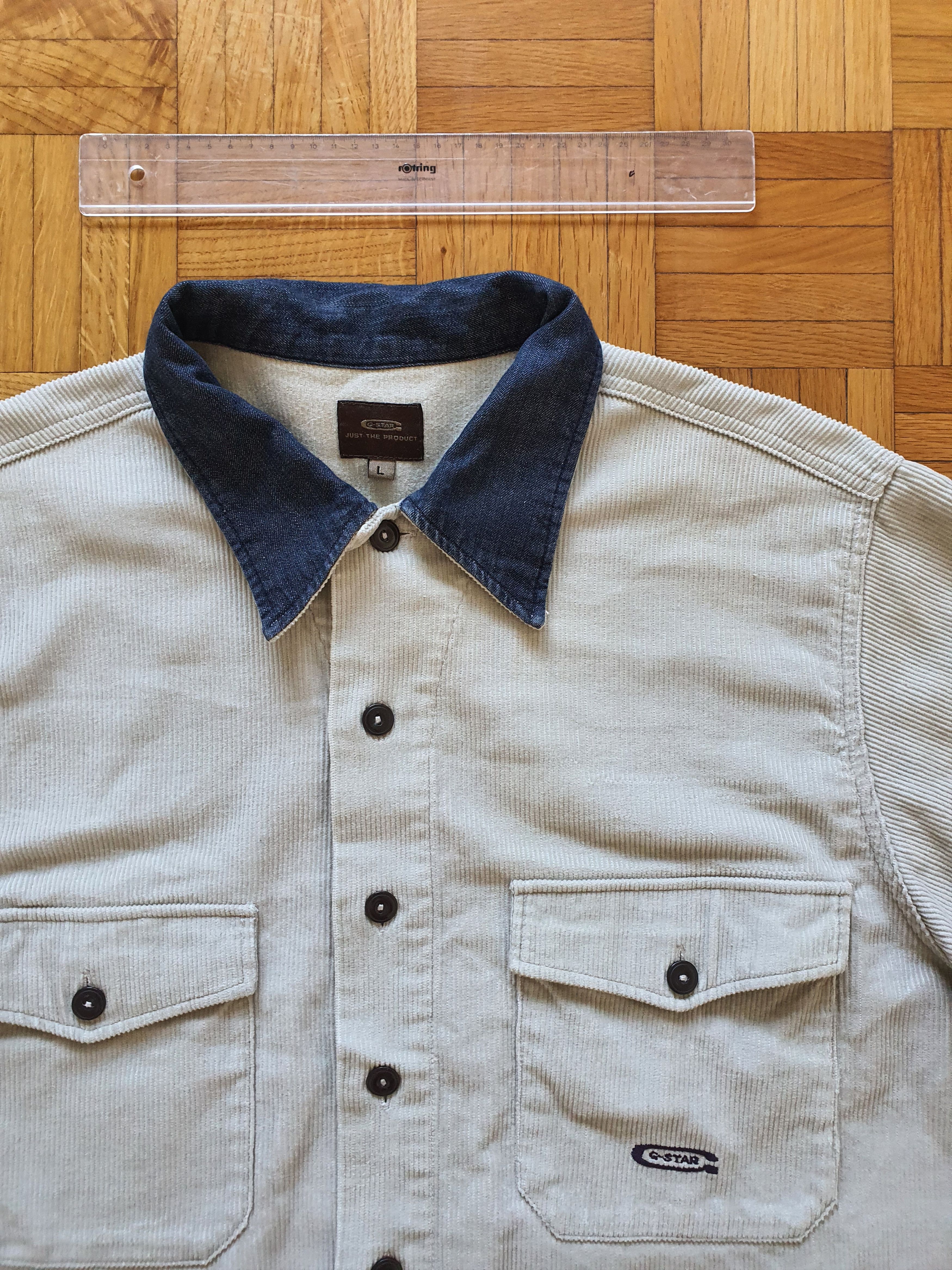 G-Star Bomber - Denim & Corduroy - NEW MORAT SHIRT (Style No: 8365) Size US L / EU 52-54 / 3 - 4 Thumbnail
