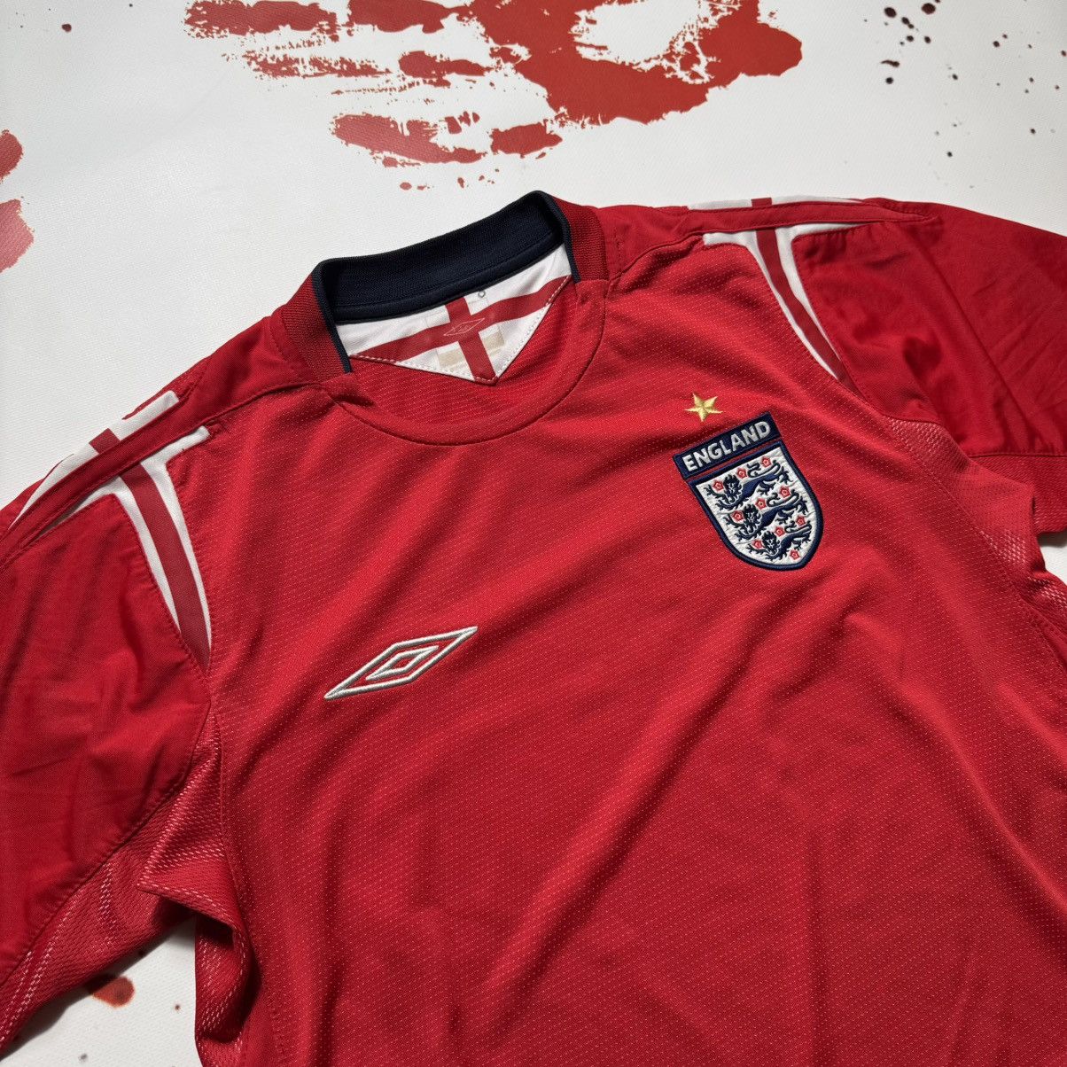 Umbro × Vintage vintage 90s umbro x england t shirt jersey Size US M / EU 48-50 / 2 - 2 Thumbnail