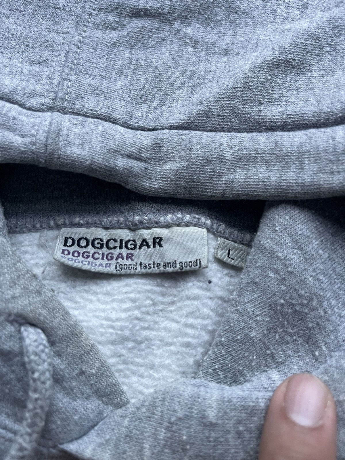 Japanese Brand Vintage 90's Dogcigar Punk LGB If Six Was Nine Hoodie Size US L / EU 52-54 / 3 - 16 Thumbnail