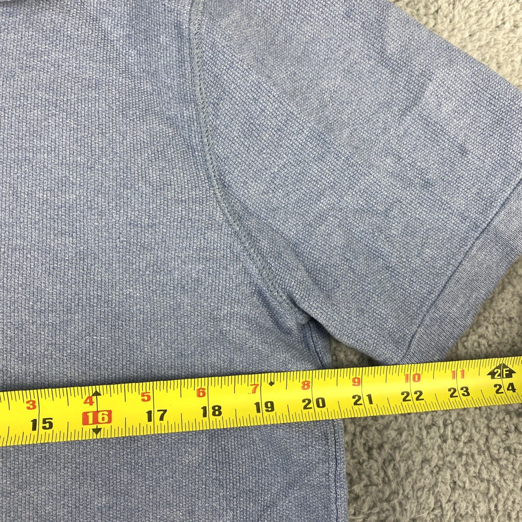 Banana Republic Banana Republic Polo Shirt Womens Large Light Blue Short Sleeve Casual Workwear Size L / US 10 / IT 46 - 5 Thumbnail