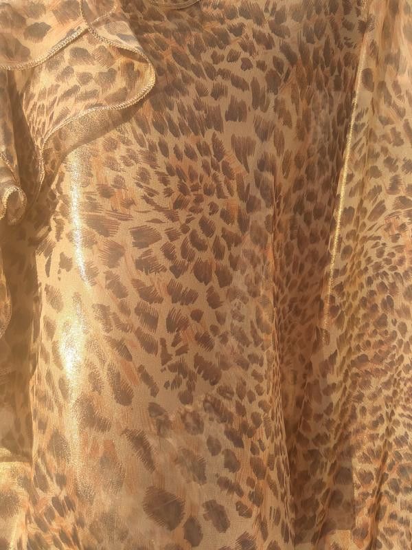 Other Flowy airy leopard blouse with ruffles sz M Size M / US 6-8 / IT 42-44 - 5 Thumbnail