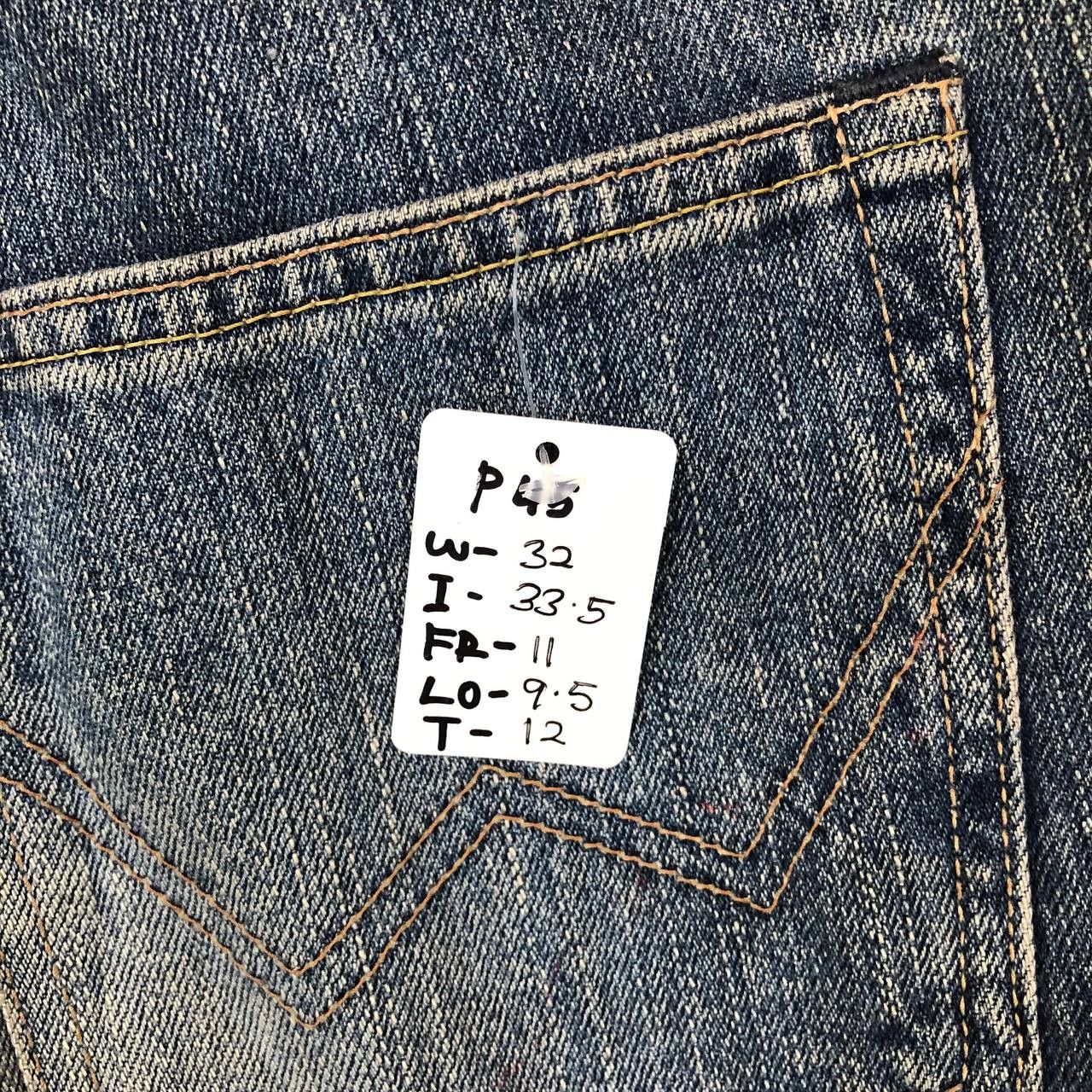 Edwin P45 EDWIN XV JAPAN VINTAGE LOOSE JEANS Size US 32 / EU 48 - 14 Thumbnail