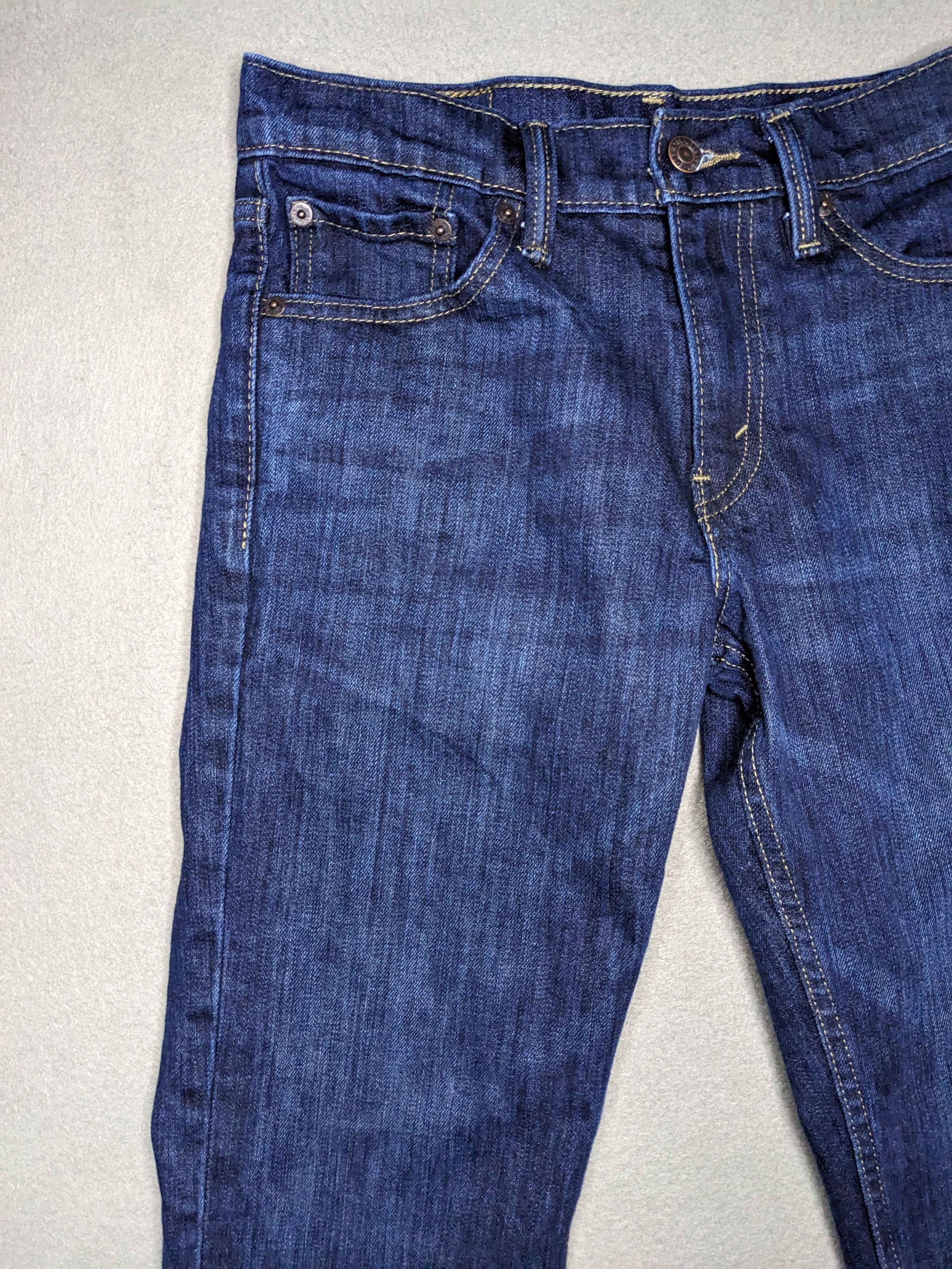 Levi's Levis 511 Jeans 29x29 Dark Blue Slim Fit Straight Leg Denim Size US 29 - 5 Thumbnail