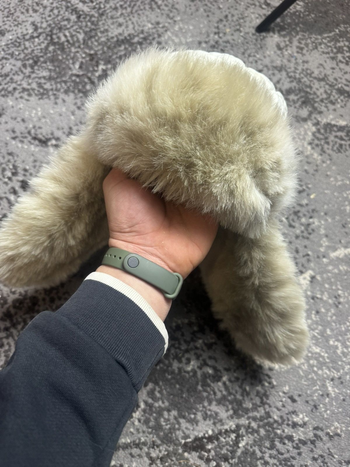 If Six Was Nine × Vintage Vintage Y2K Fuzzy Fur Opium Ushanka Avantgarde Hat Size ONE SIZE - 5 Thumbnail