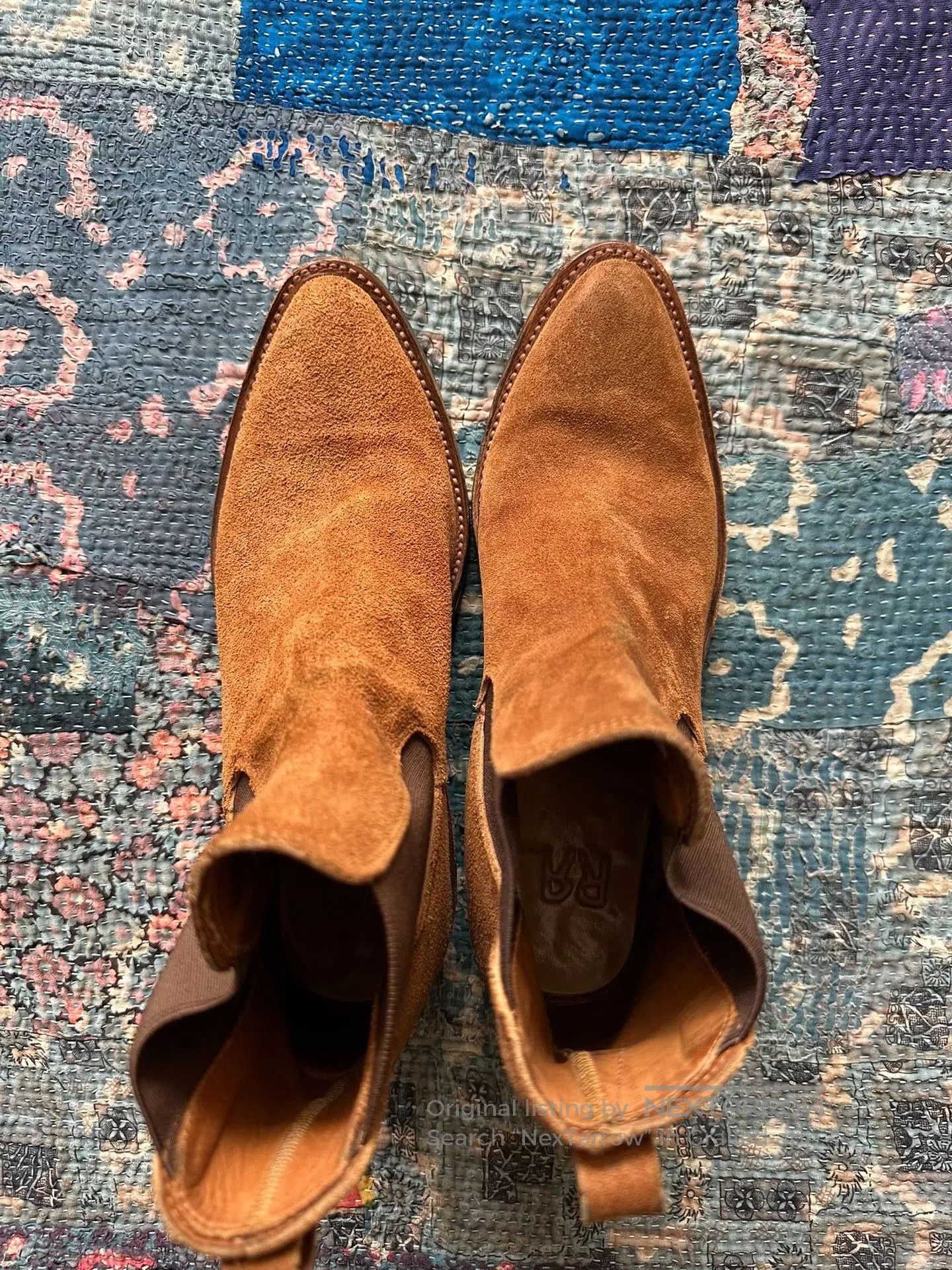 RRL Ralph Lauren RRL Western Chelsea Suede Boots. Size US 8 / EU 41 - 1 Thumbnail