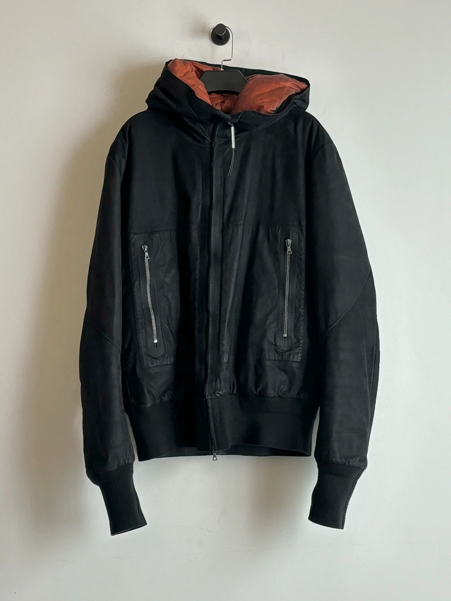 Isaac Sellam Experience Isaac Sellam Calfskin Padded Tailored Jacket Size US L / EU 52-54 / 3 - 1 Thumbnail
