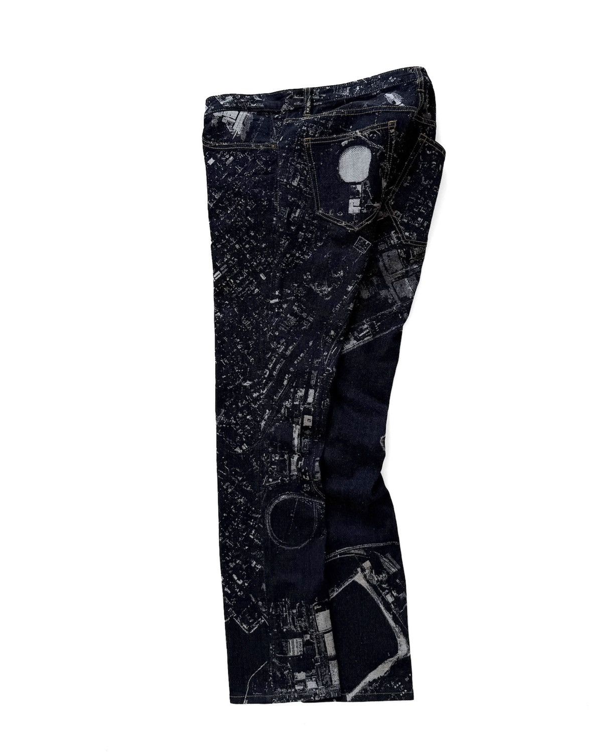 Issey Miyake ISSEY MIYAKE LOW RISE JEANS CITYSCAPE Size US 36 / EU 52 - 2 Thumbnail