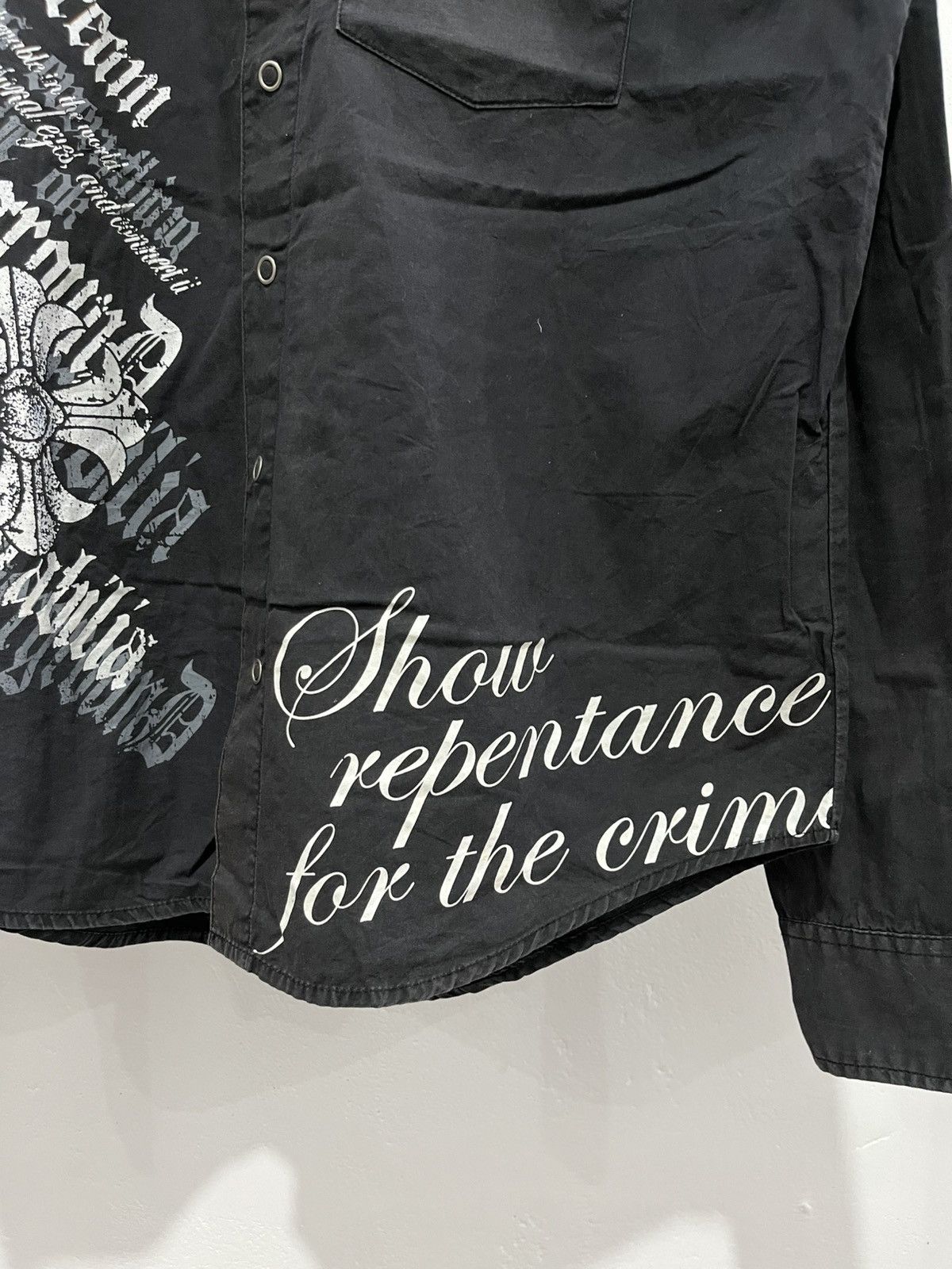Japanese Brand Dadaist vampire shirt Size US M / EU 48-50 / 2 - 5 Thumbnail