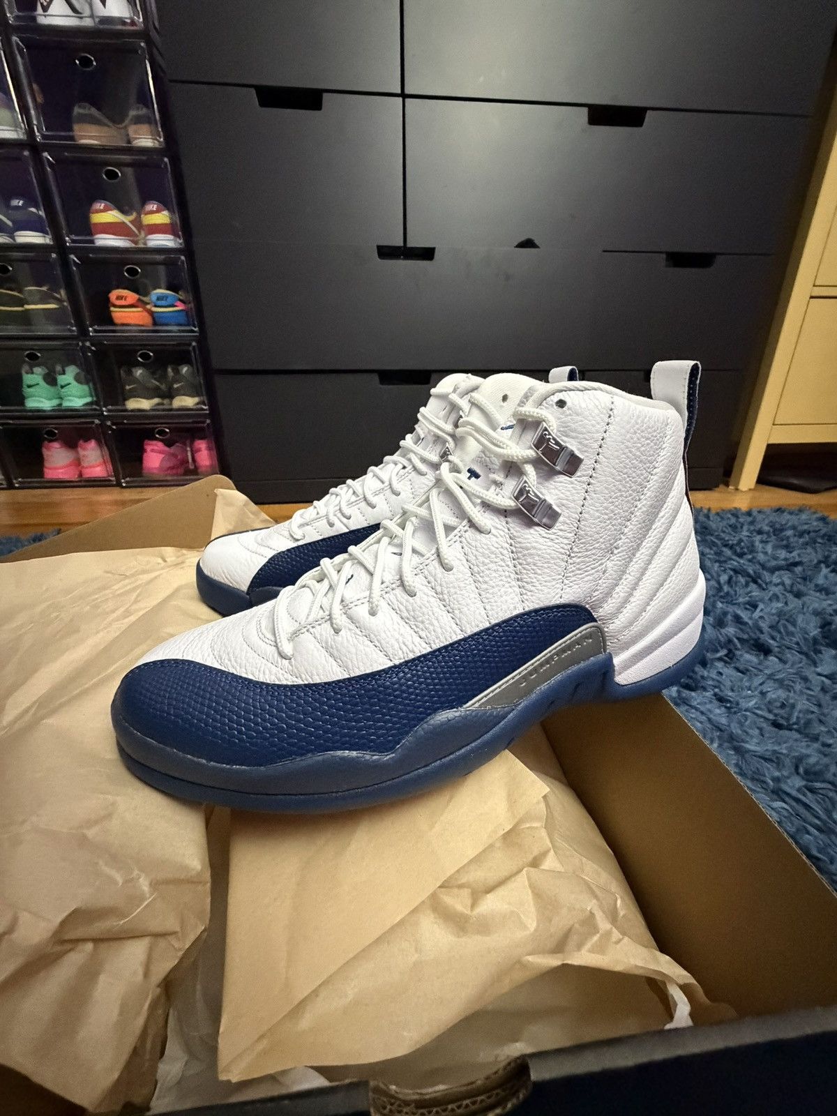Nike Jordan 12 French Blue Size US 8 / EU 41 - 6 Thumbnail