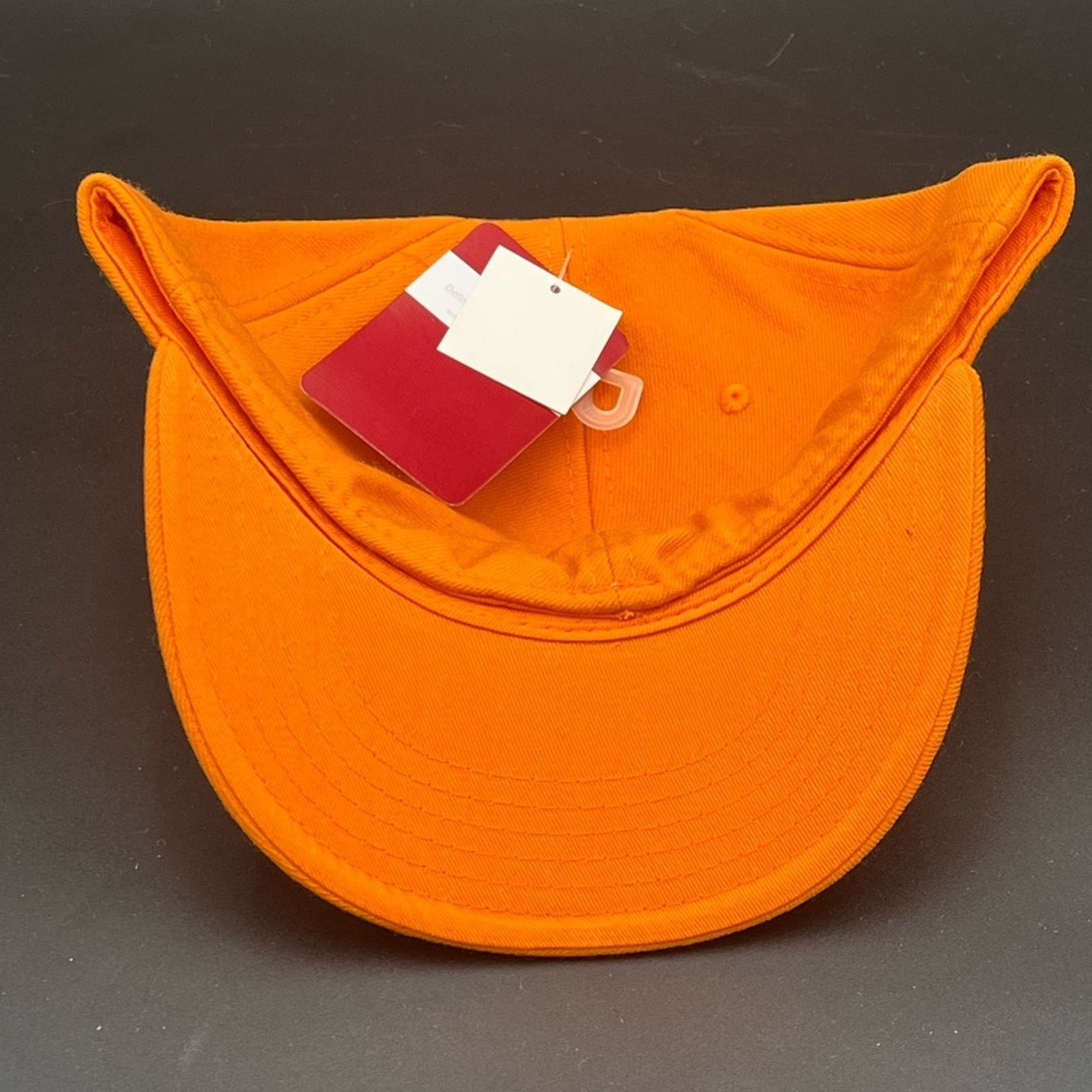 Mitchell & Ness Orange and White Patch Mitchell & Ness Fitted Hat 7 7/8 Size ONE SIZE - 2 Thumbnail