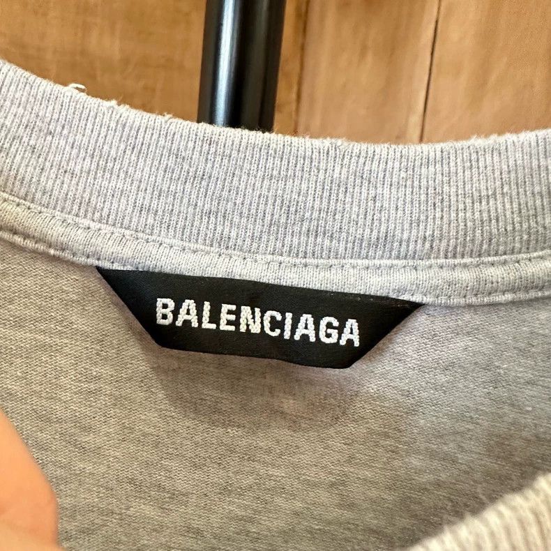 Balenciaga Balenciaga Cola sea wave embroidery fake two-piece splicin Size US XS / EU 42 / 0 - 5 Thumbnail