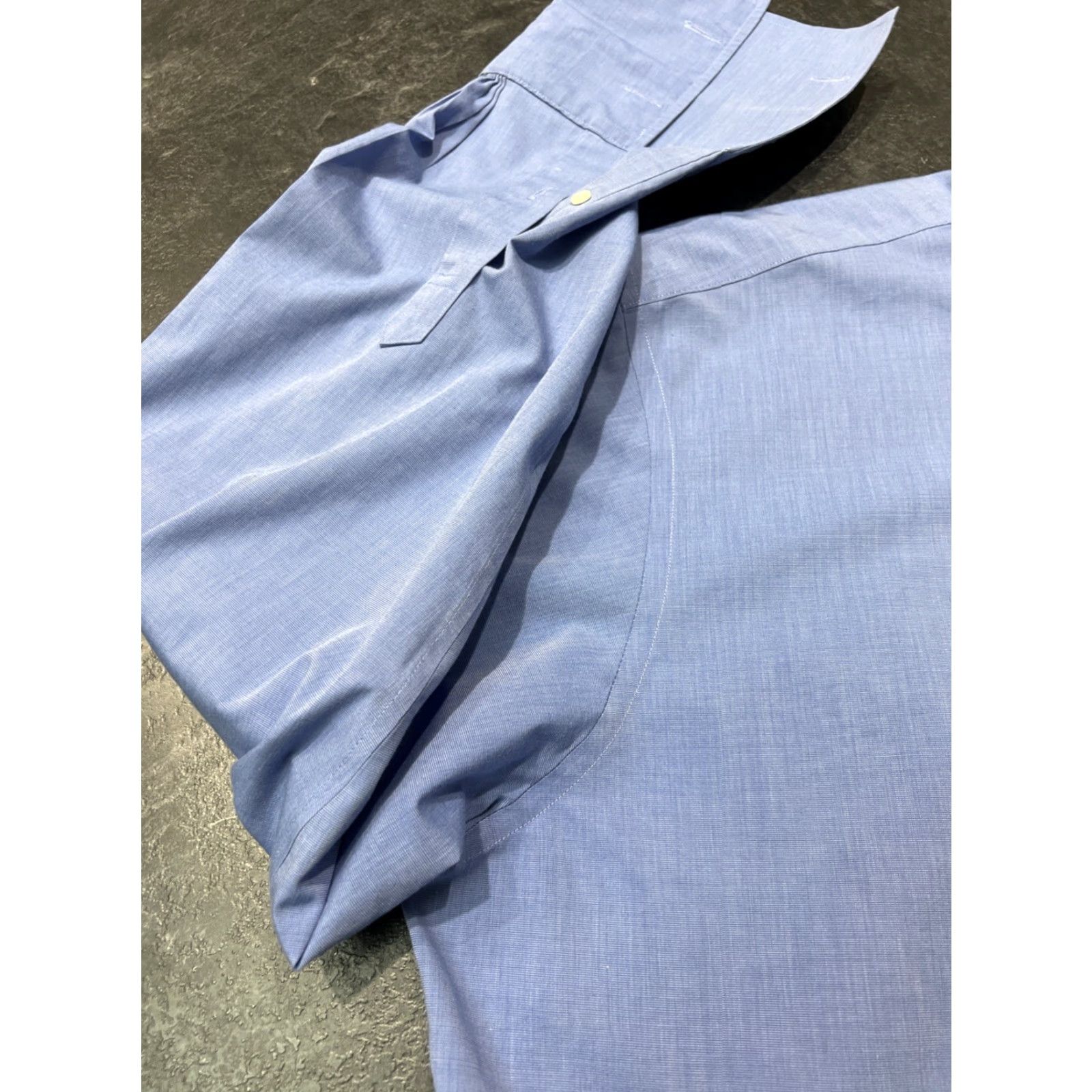 Brooks Brothers Brooks Brothers Shirt Mens 17.5 36 Blue Regular Non-Iron French Cuff Supima Dress Shirt Classic, Office, Preppy Mens Size US XXL / EU 58 / 5 - 5 Thumbnail