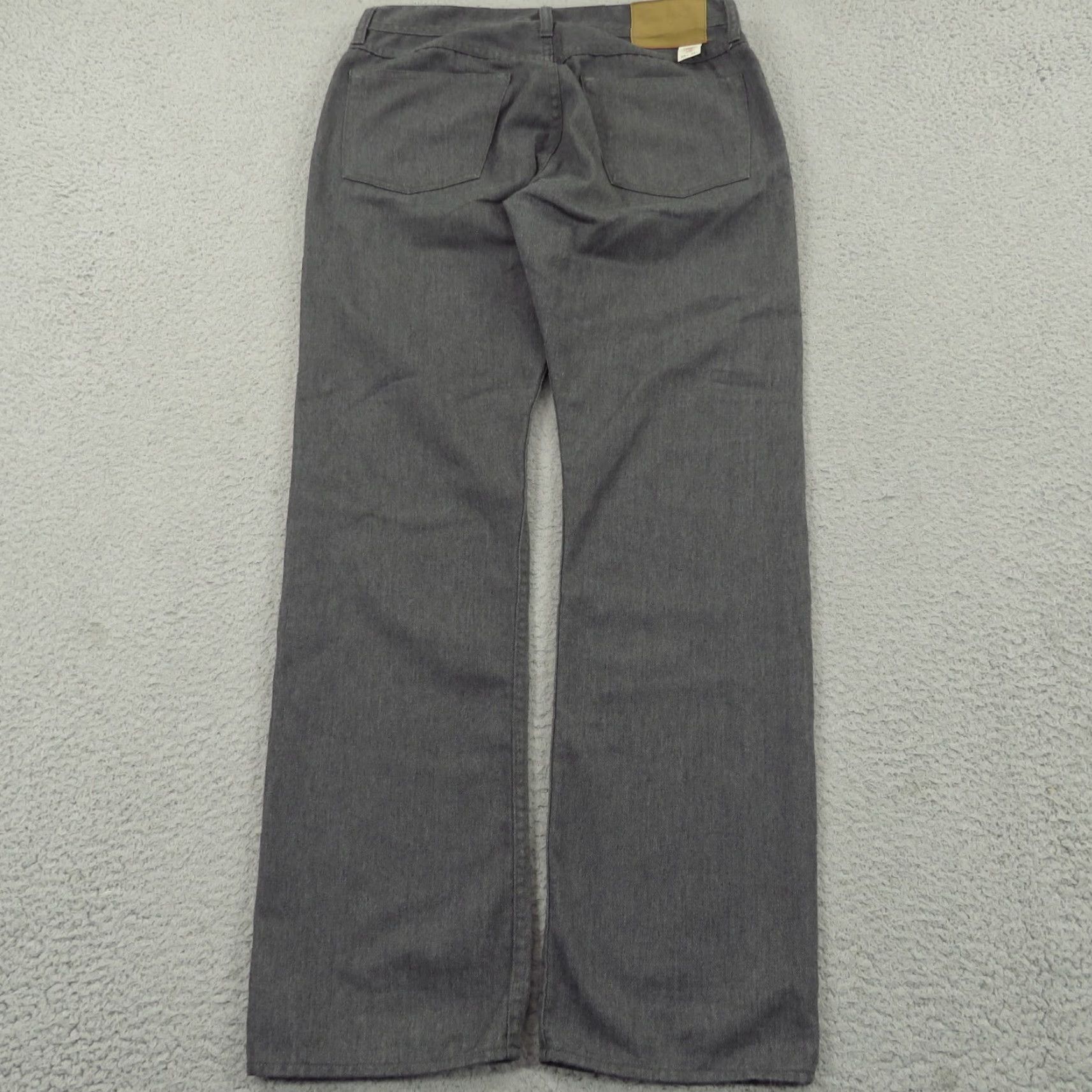 Wallace & Barnes Wallace & Barnes Jeans Mens 32x32 Slim Fit Charcoal Grey Denim Button Fly Shirt? Size US 32 / EU 48 - 2 Thumbnail