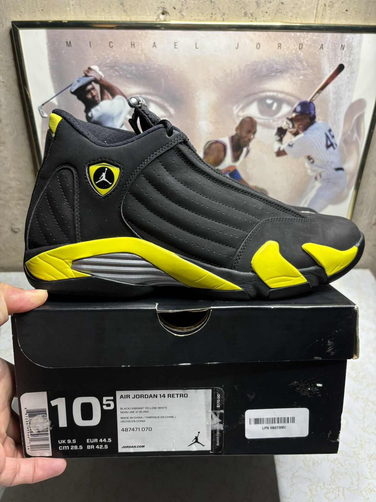 Jordan Retro 14 'thunder', image size:1200x1600