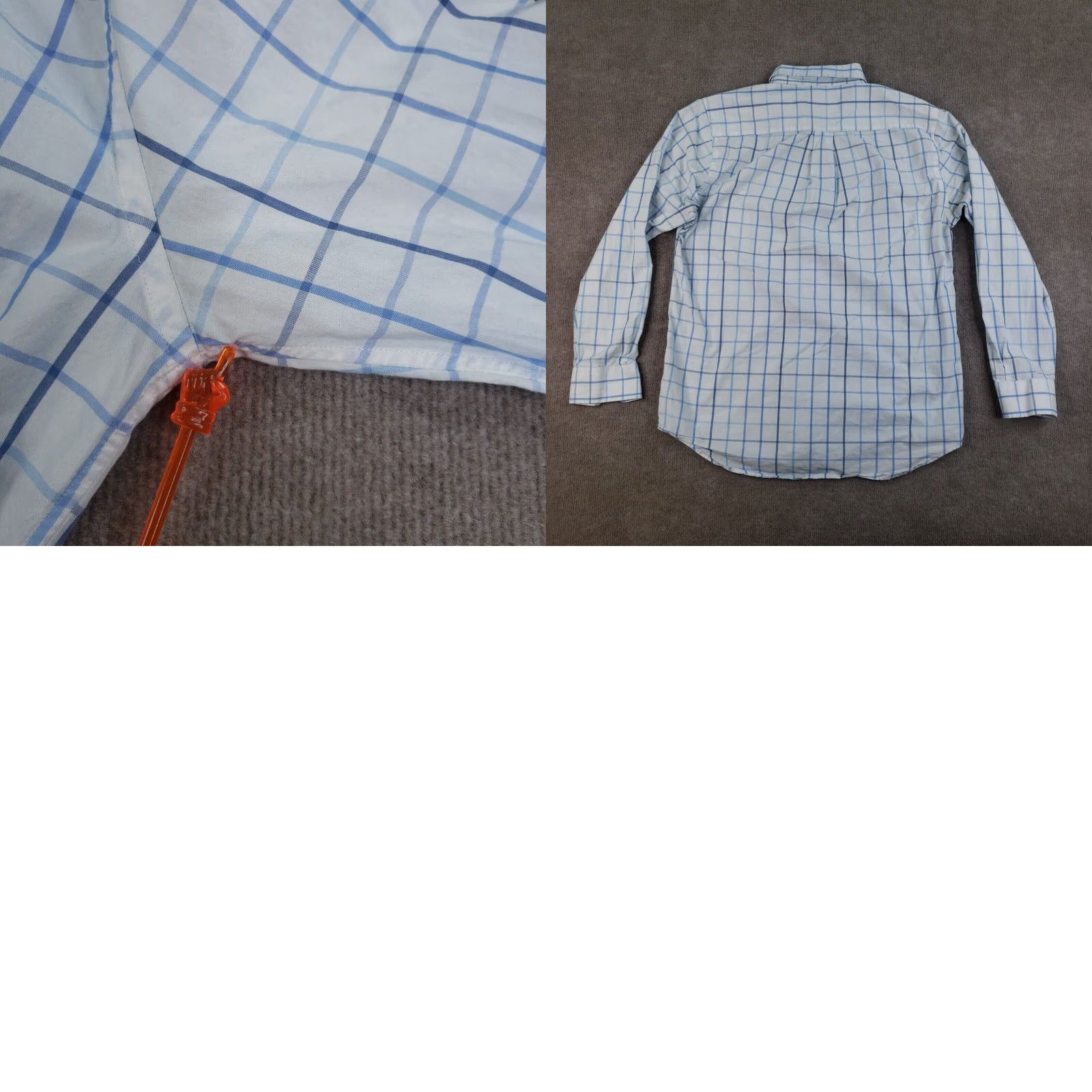Vineyard Vines Vineyard Vines Shirt Mens M White Blue Check Button-Up Slim Fit Whale Size US M / EU 48-50 / 2 - 8 Thumbnail