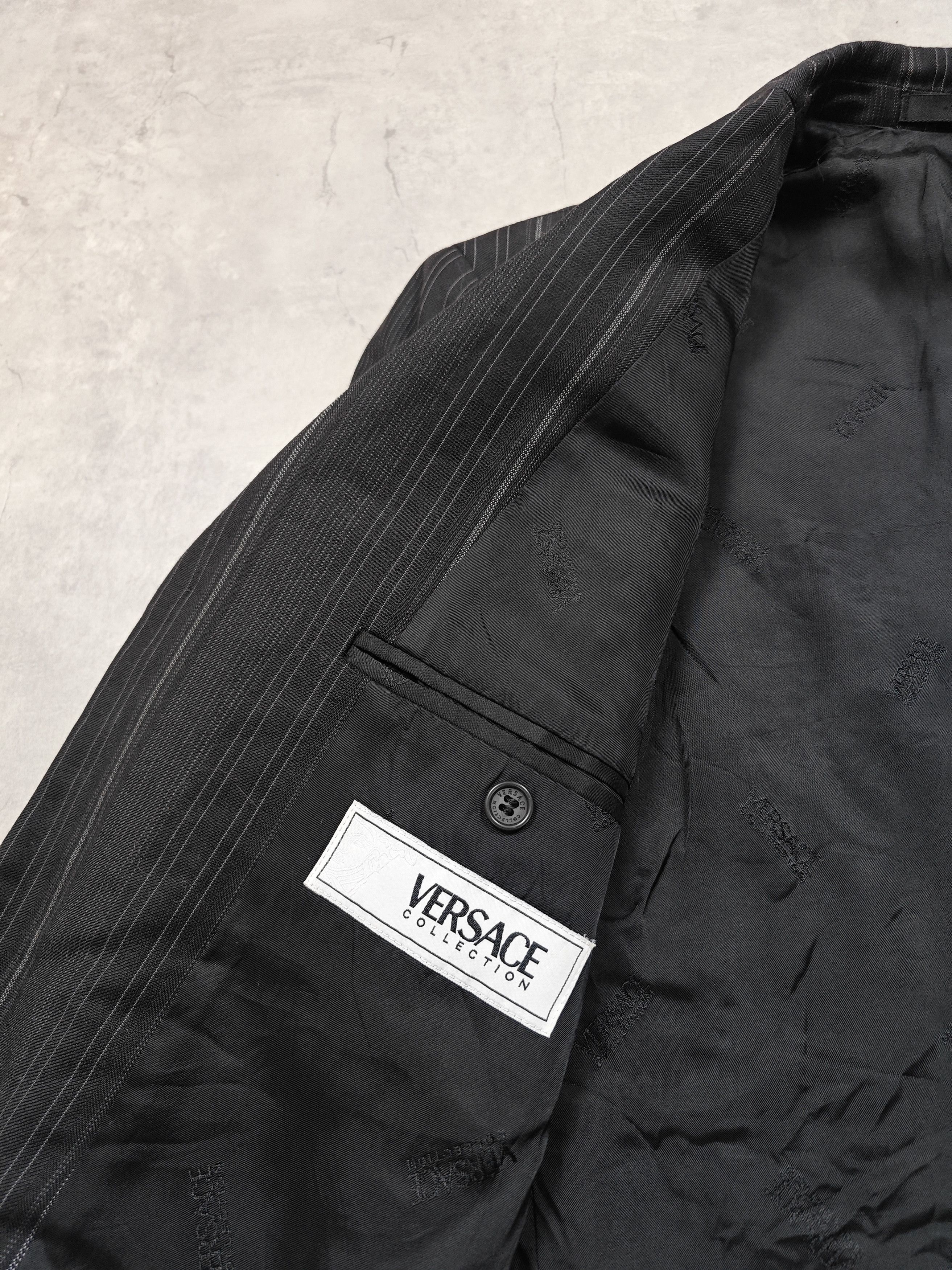 Versace Versace Vintage Luxury Blazer Size 50R - 6 Thumbnail